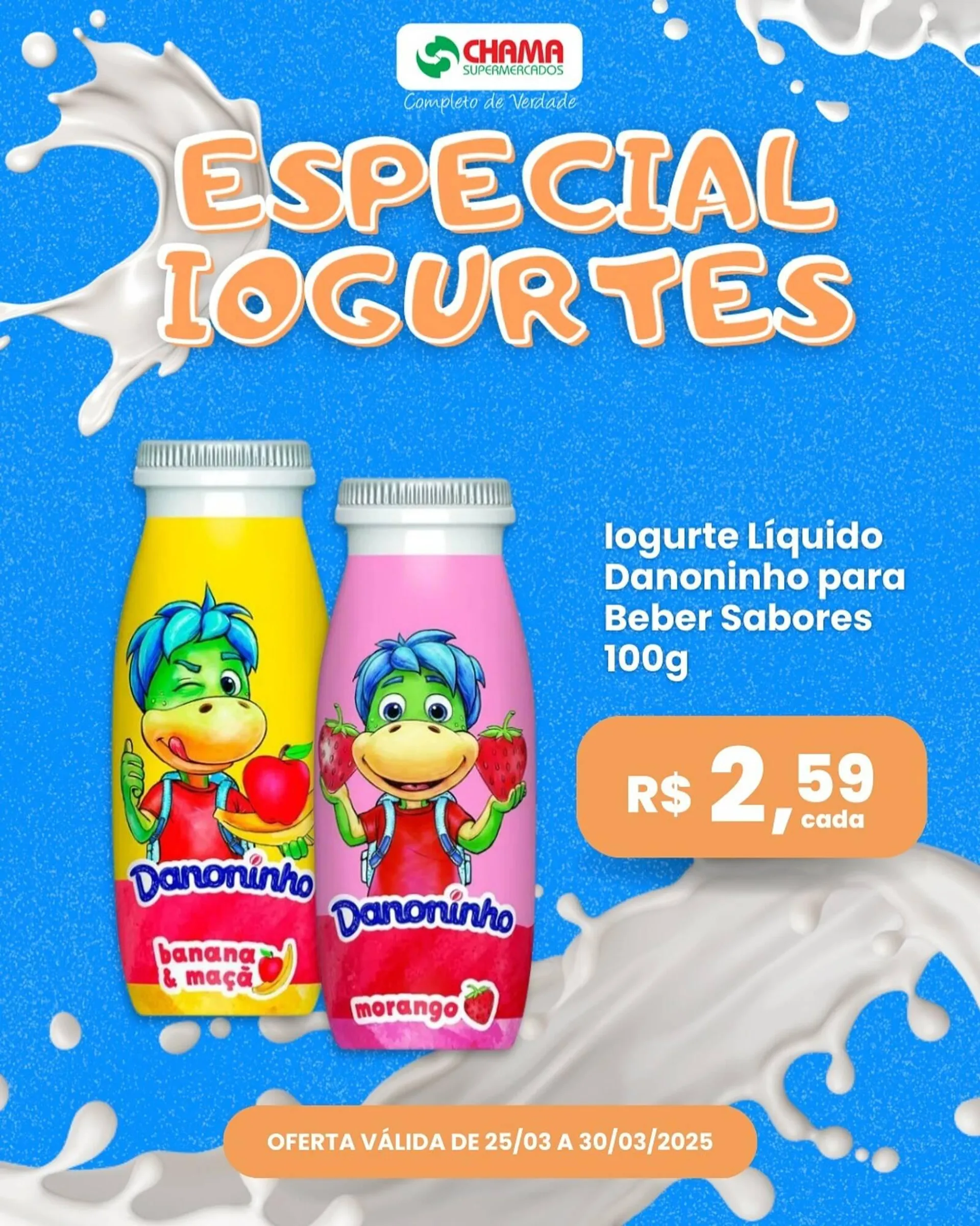 Encarte de Catálogo Chama Supermercados 25 de março até 30 de março 2025 - Pagina 5