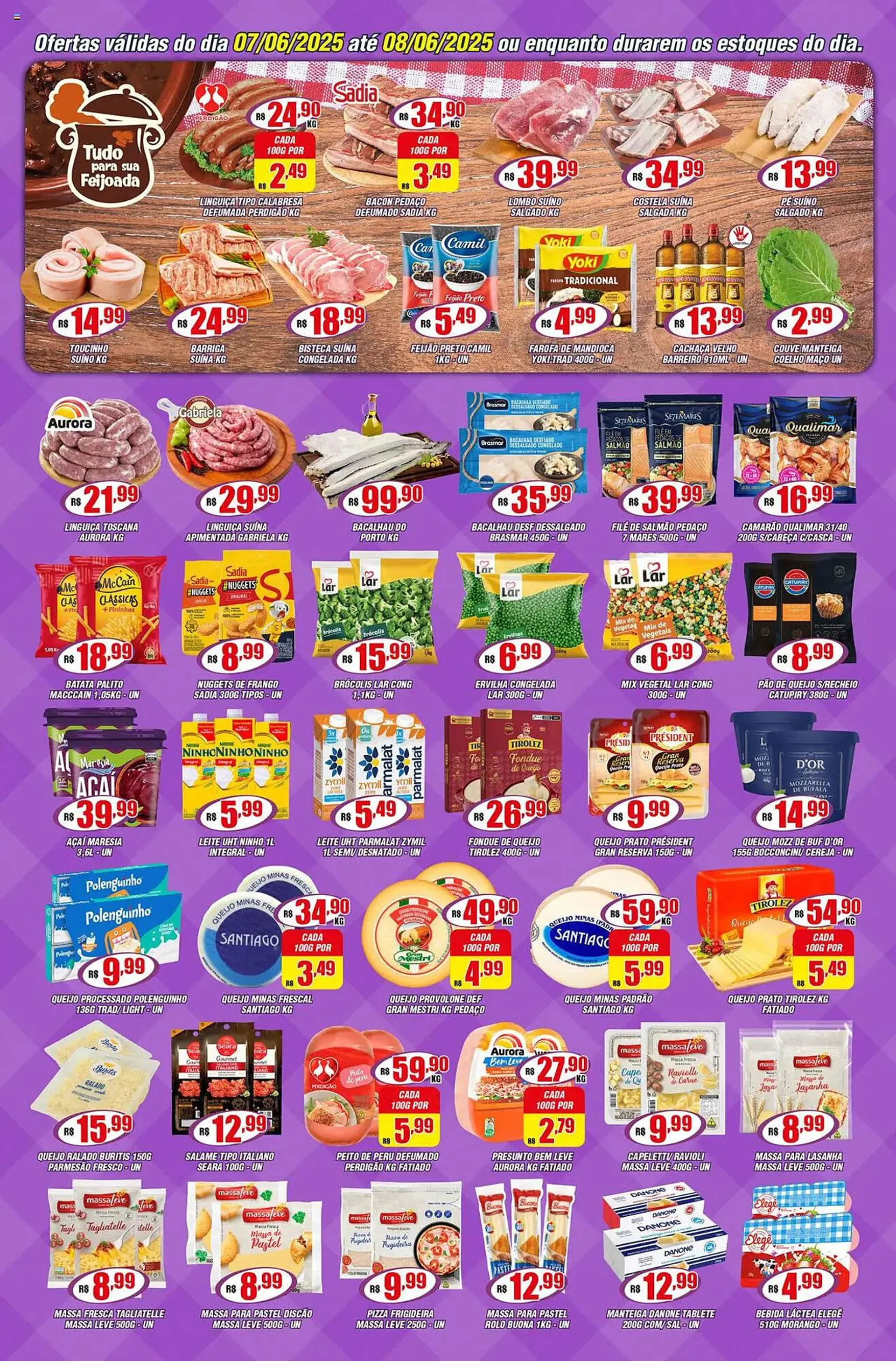 Encarte de Catálogo Violeta Supermercados 7 de junho até 9 de junho 2025 - Pagina 2
