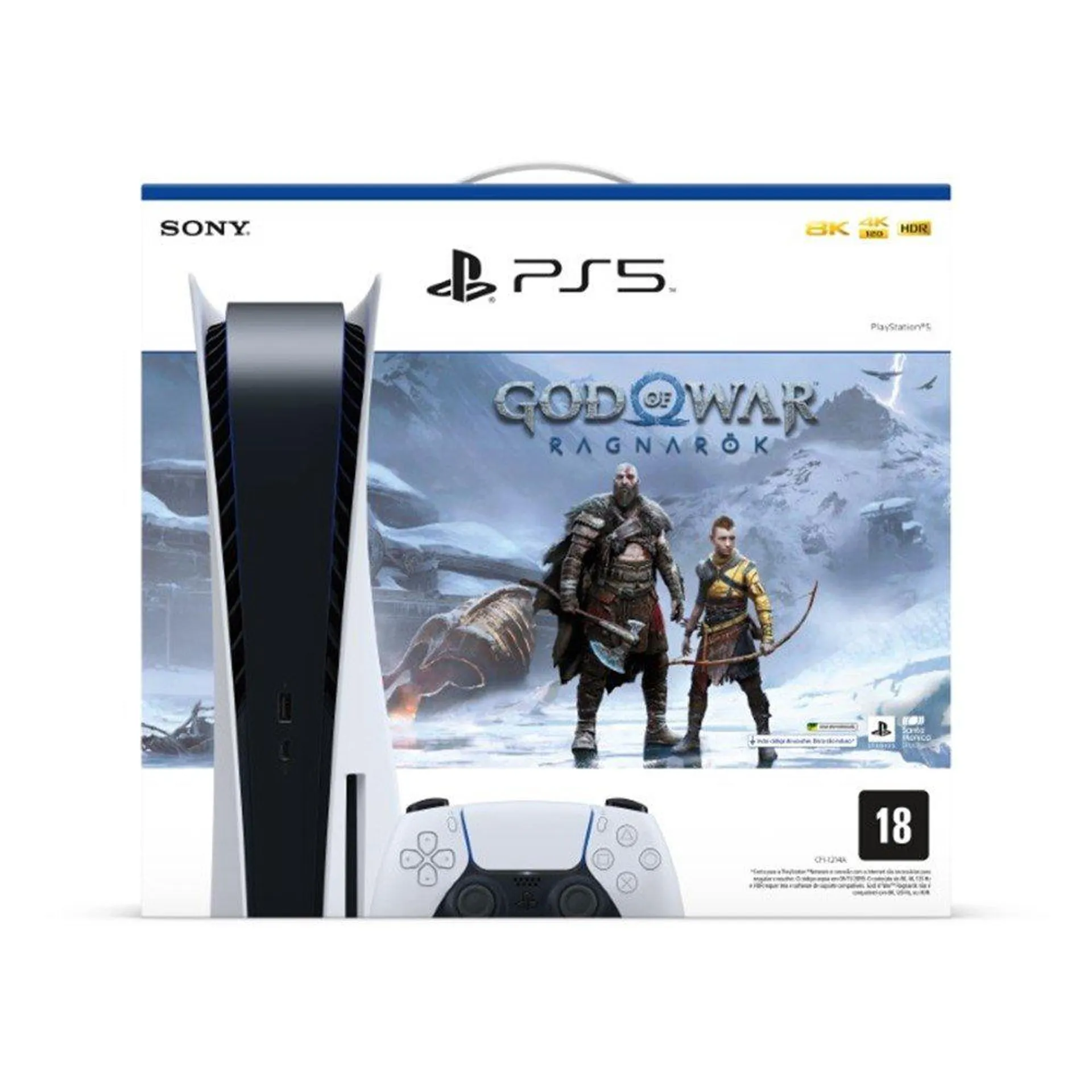 Console PlayStation® 5 + Game God of War Ragnarök (Código 573868)