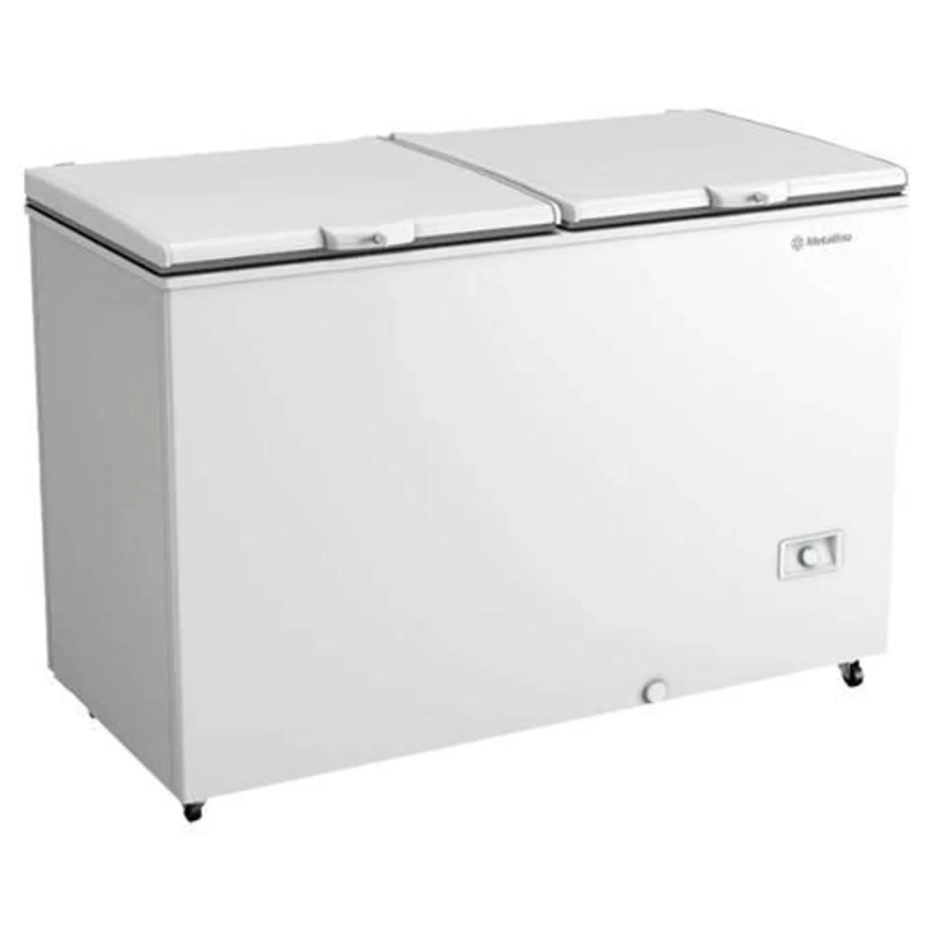 Freezer Horizontal Metalfrio 2 Portas 417L DA420IF Tech Branco Bivolt