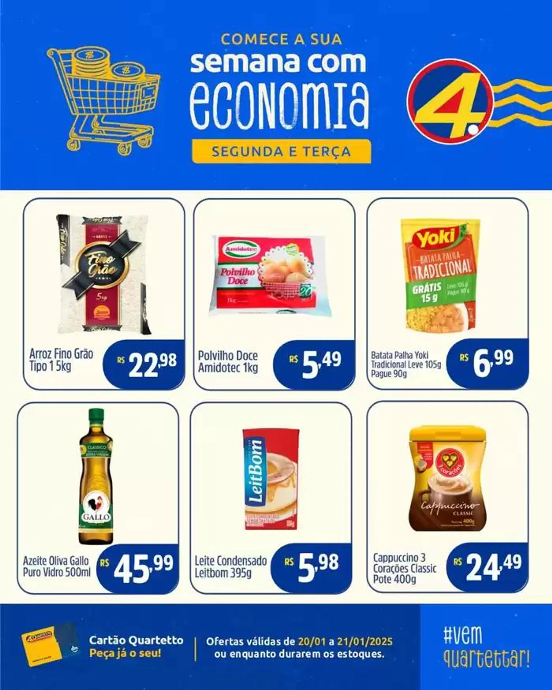 Encarte Quartetto Supermercados - 1