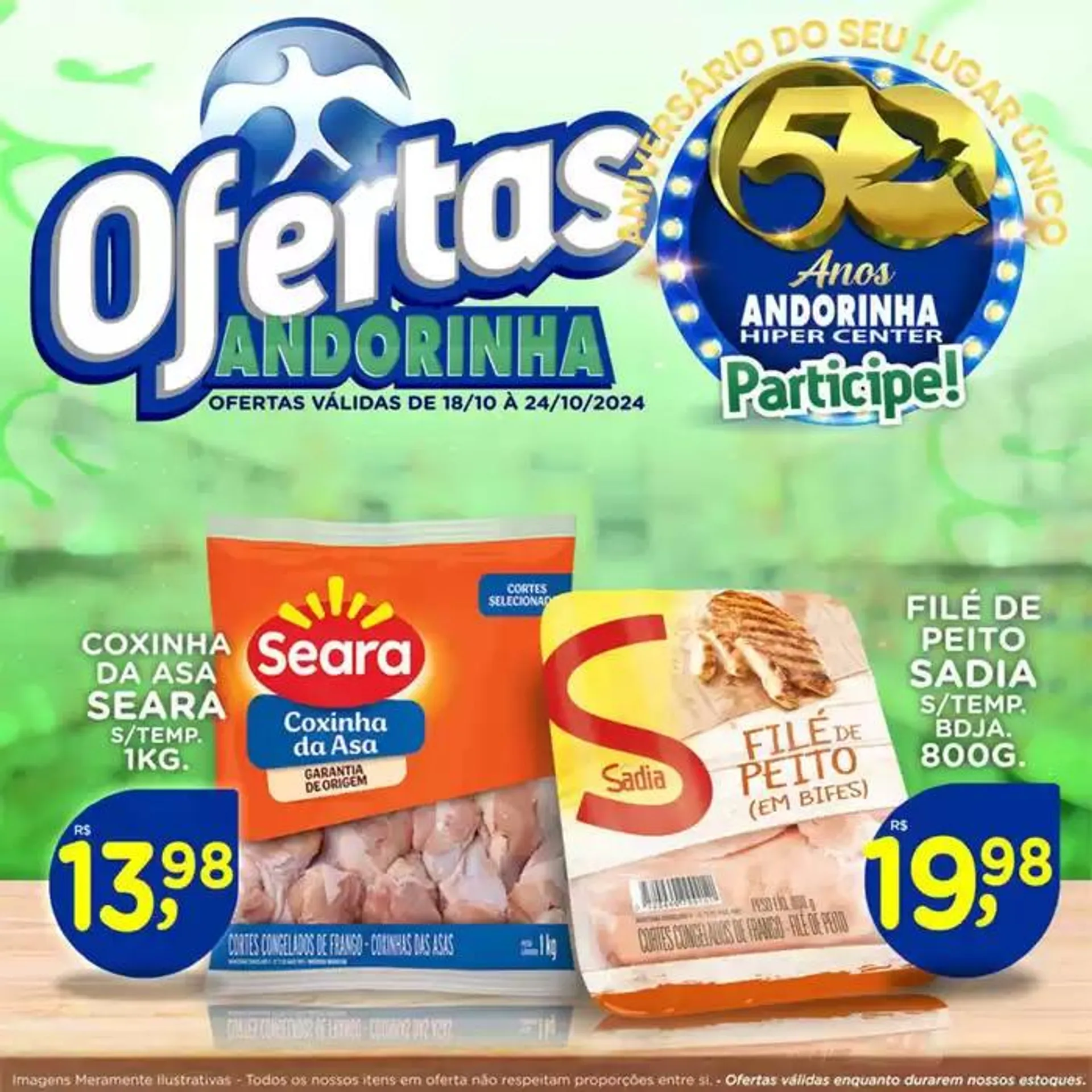 Encarte de Andorinha Hipermercado OFERTAS 18 de outubro até 24 de outubro 2024 - Pagina 20