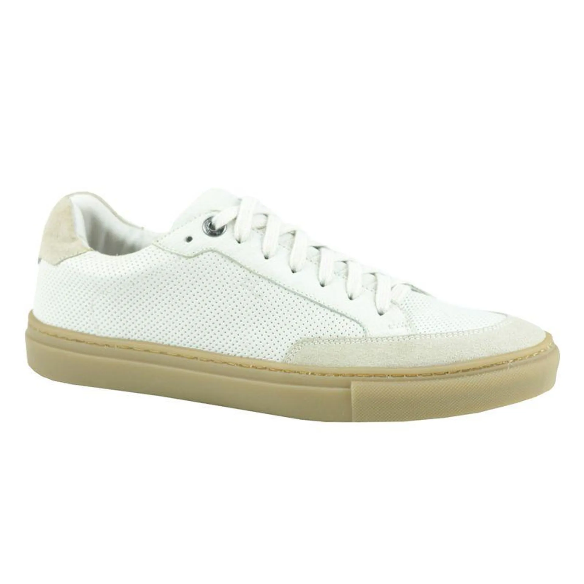 Tênis Masculino Off White Couro