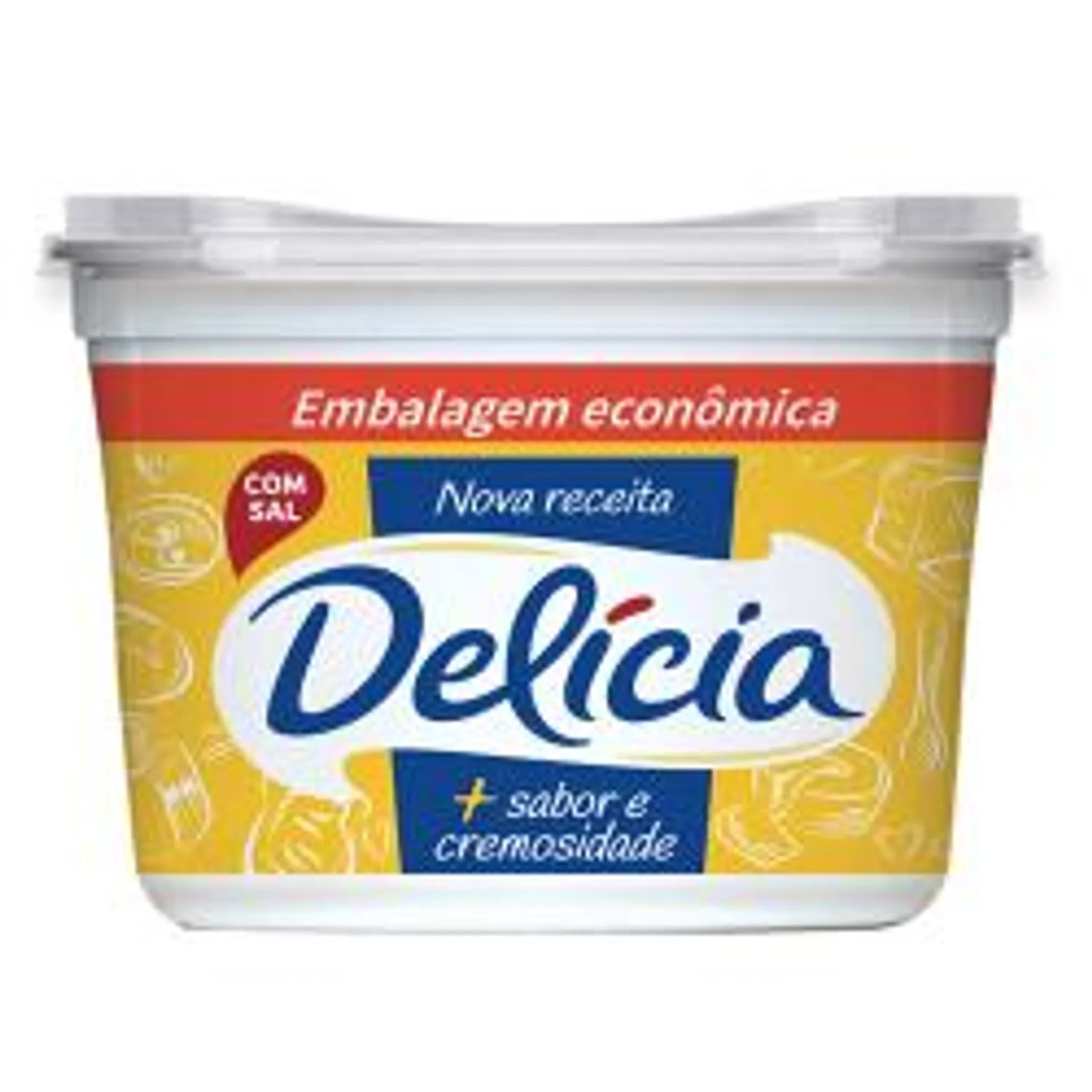 Margarina Delicia Com Sal 1k