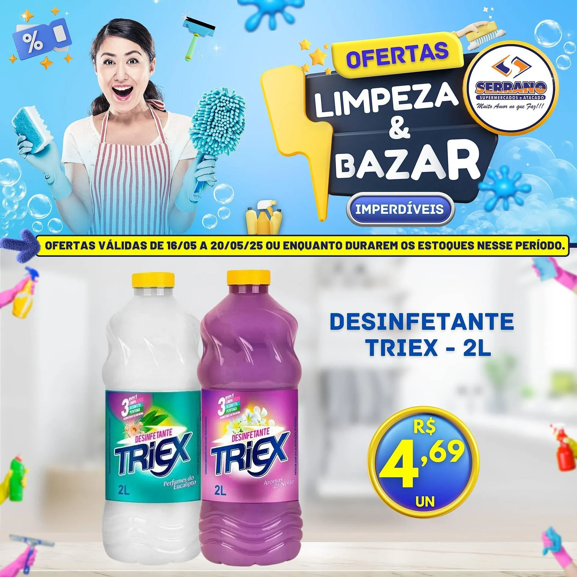 Encarte de Catálogo Serrano Supermercado 19 de maio até 20 de maio 2025 - Pagina 5