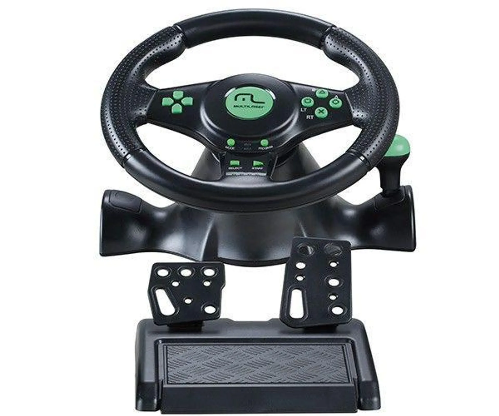 Volante Multi 4 Em 1 Para Xbox 360 PS2 PS3 E PS Com Pedal E Marcha, JS075