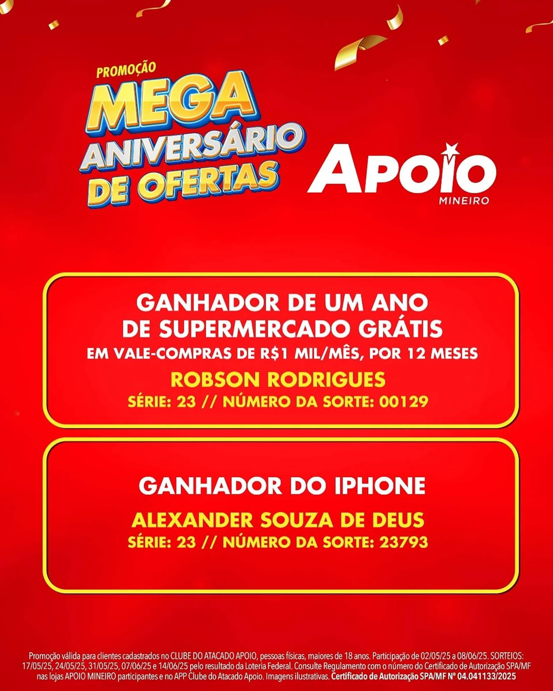 Encarte de Catálogo Apoio Mineiro 10 de junho até 14 de junho 2025 - Pagina 2