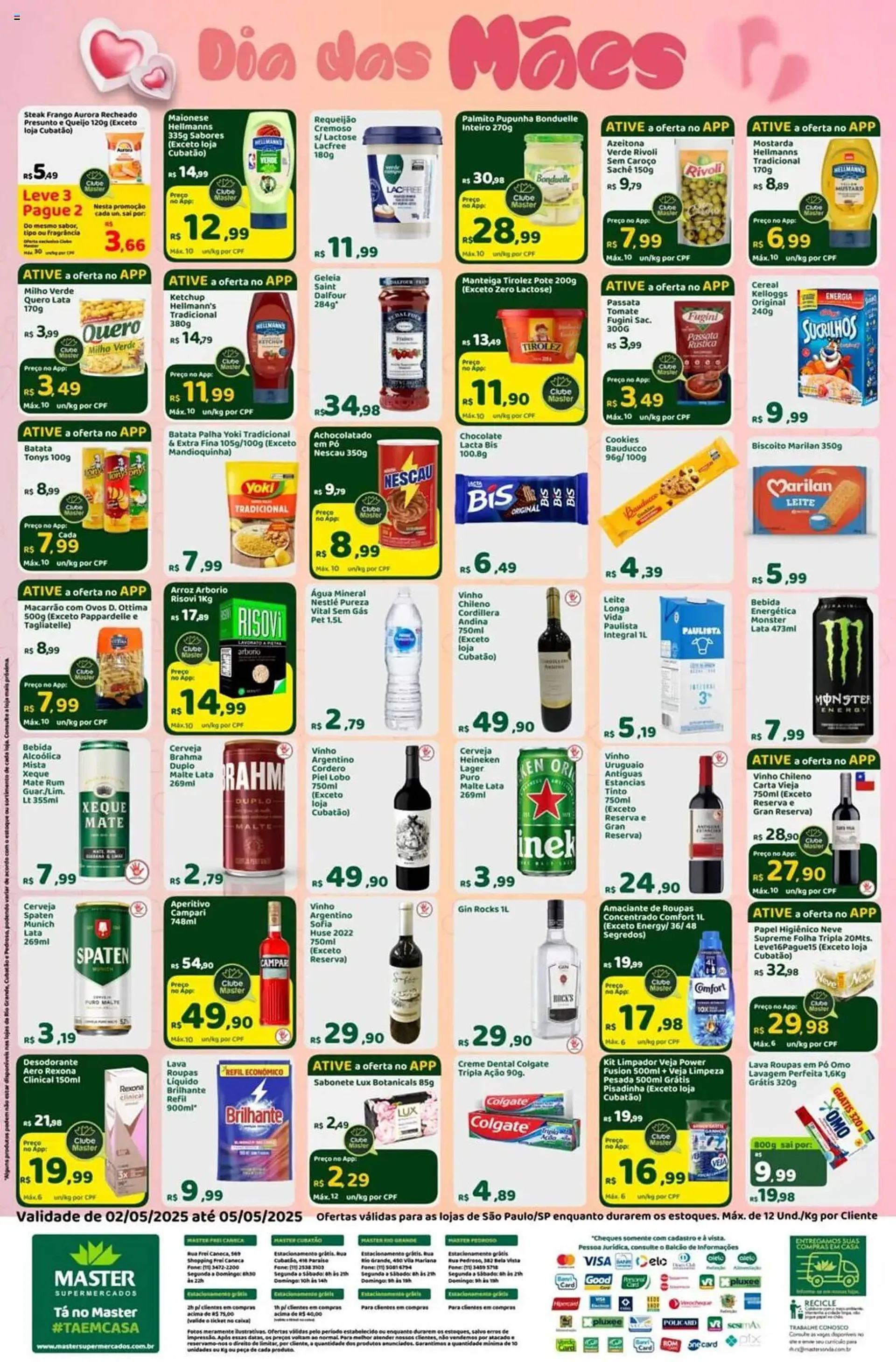 Encarte de Catálogo Master Supermercados 2 de maio até 5 de maio 2025 - Pagina 2