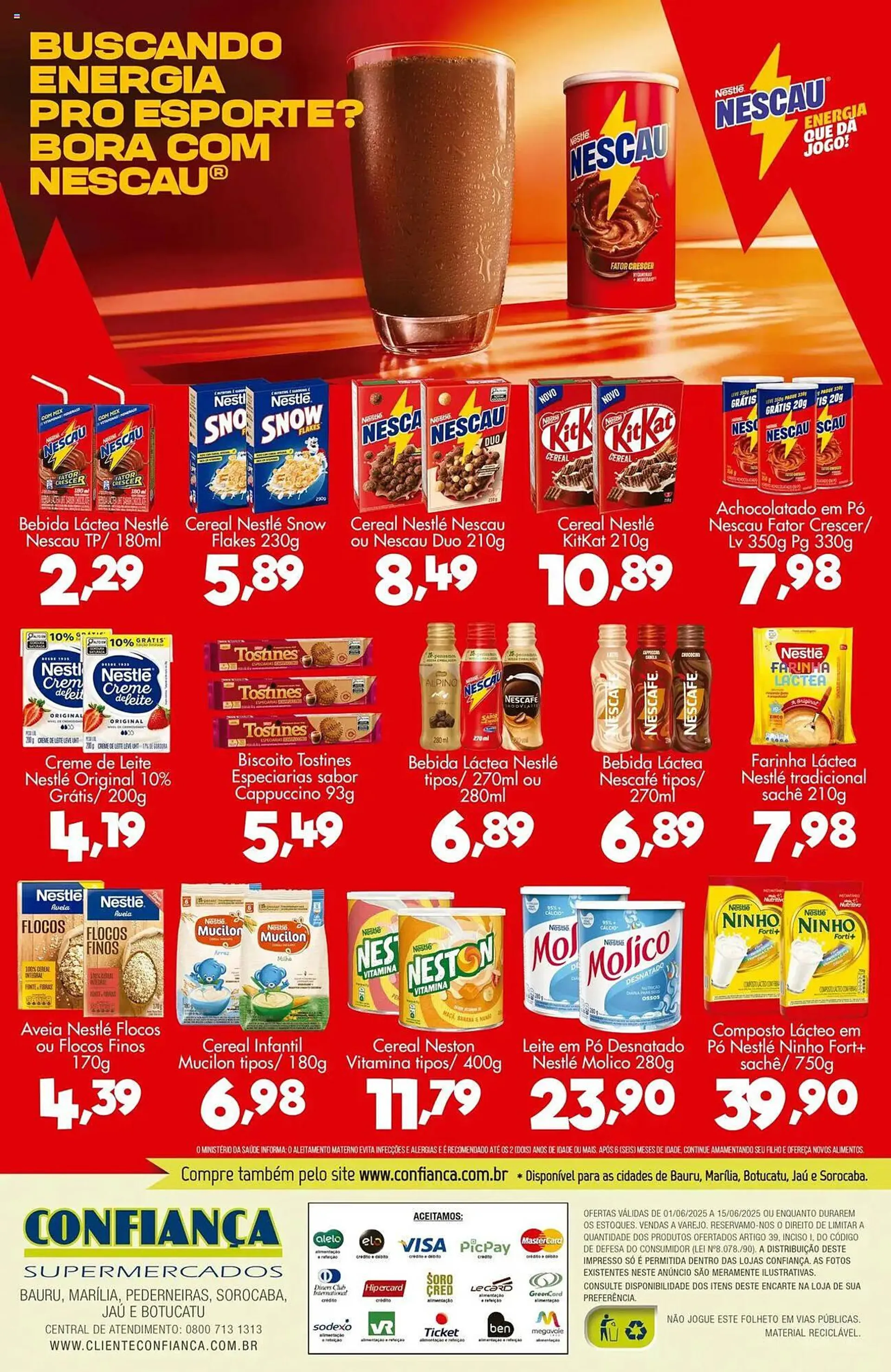 Encarte de Catálogo Confiança Supermercados 1 de junho até 15 de junho 2025 - Pagina 2