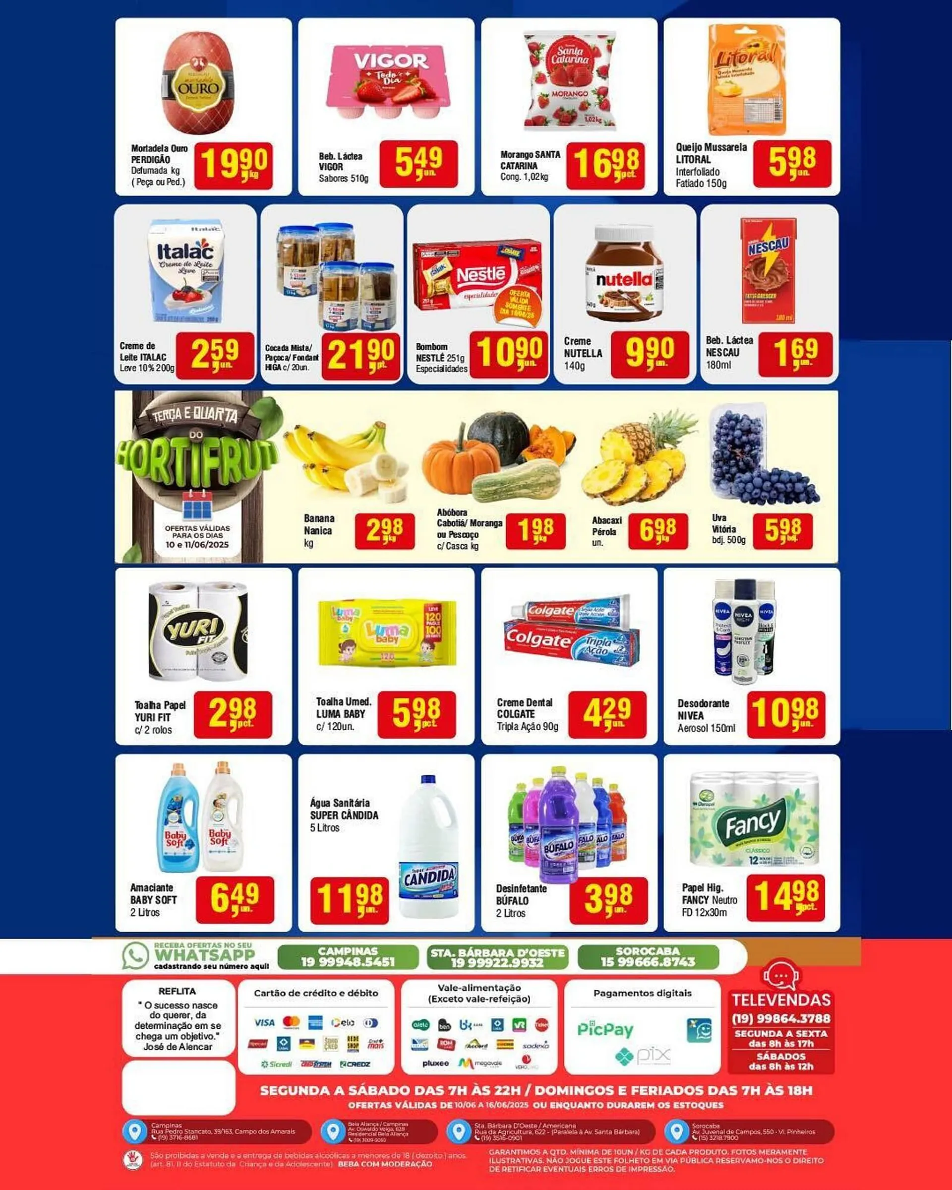 Encarte de Catálogo Higa Atacado 10 de junho até 16 de junho 2025 - Pagina 2