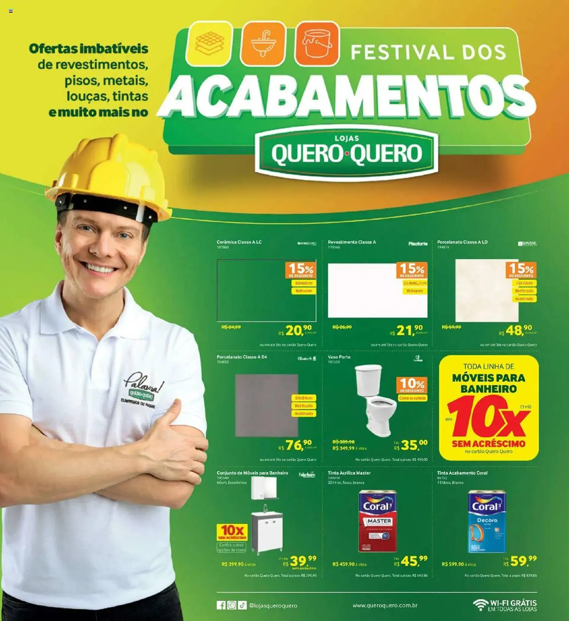 Encarte de Catálogo Quero Quero 19 de maio até 1 de junho 2025 - Pagina 1