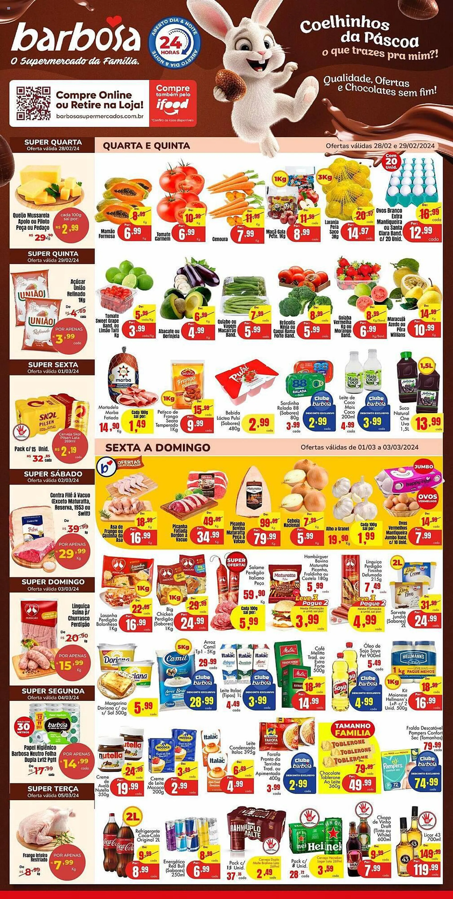 Encarte de Catálogo Barbosa Supermercados 28 de fevereiro até 5 de março 2024 - Pagina 