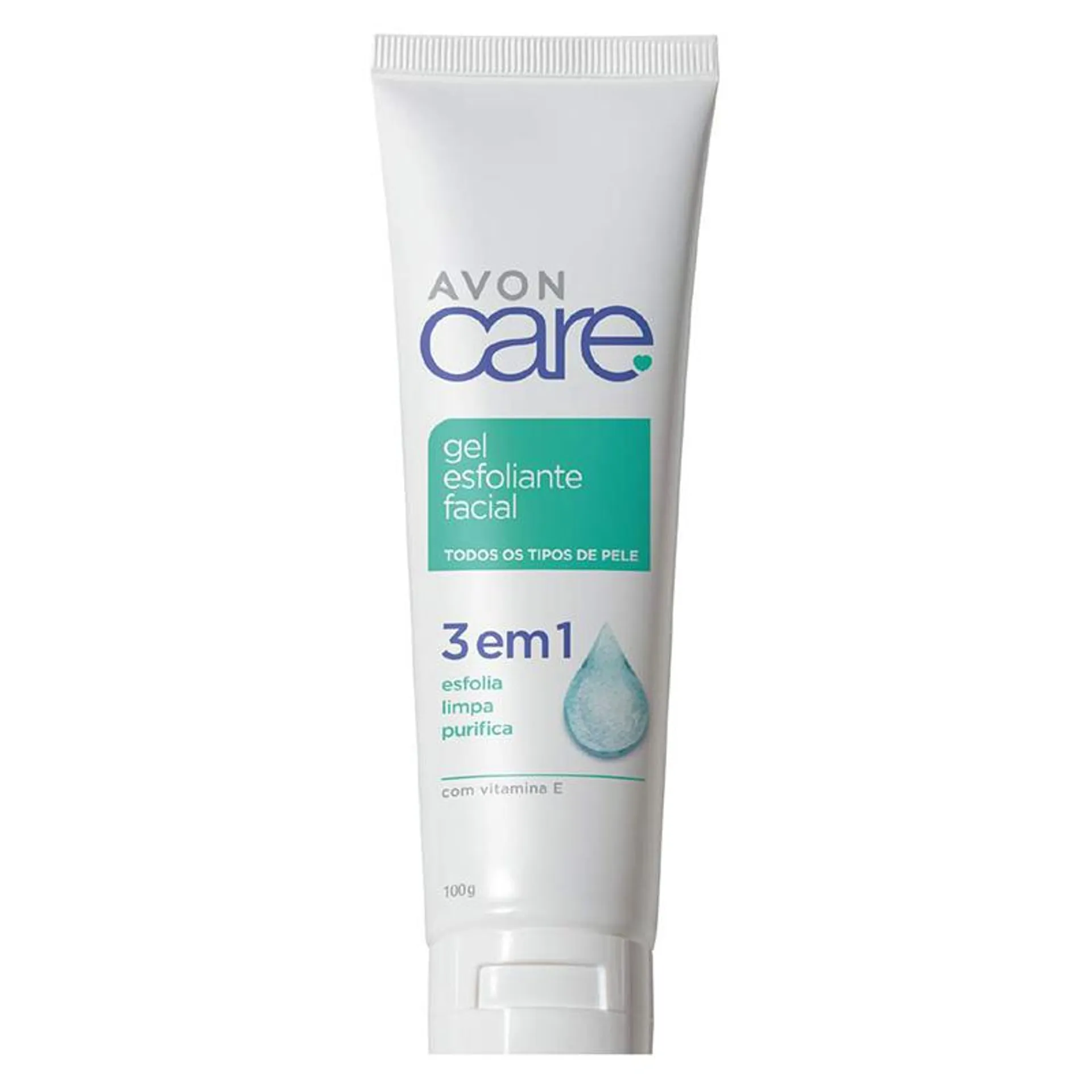 Gel Esfoliante Facial 3 em 1 Avon Care