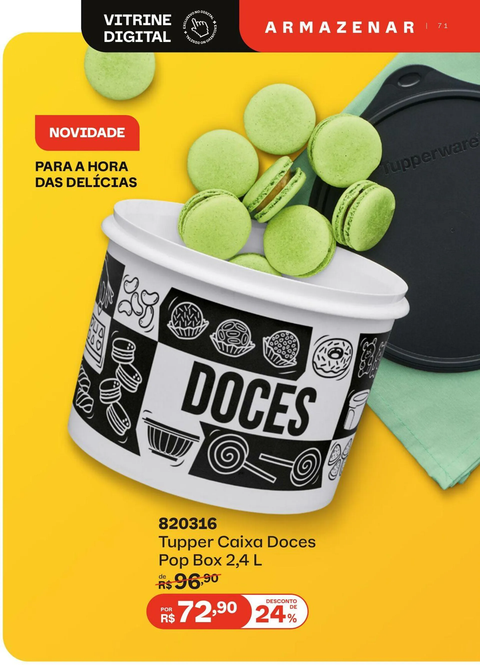 Encarte de Tupperware 1 de abril até 30 de abril 2025 - Pagina 71