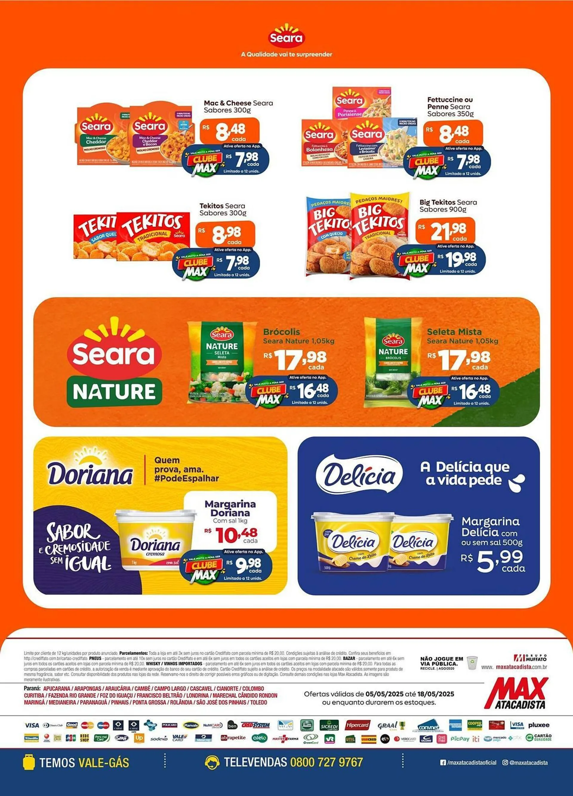 Encarte de Catálogo Max Atacadista 16 de maio até 18 de maio 2025 - Pagina 2