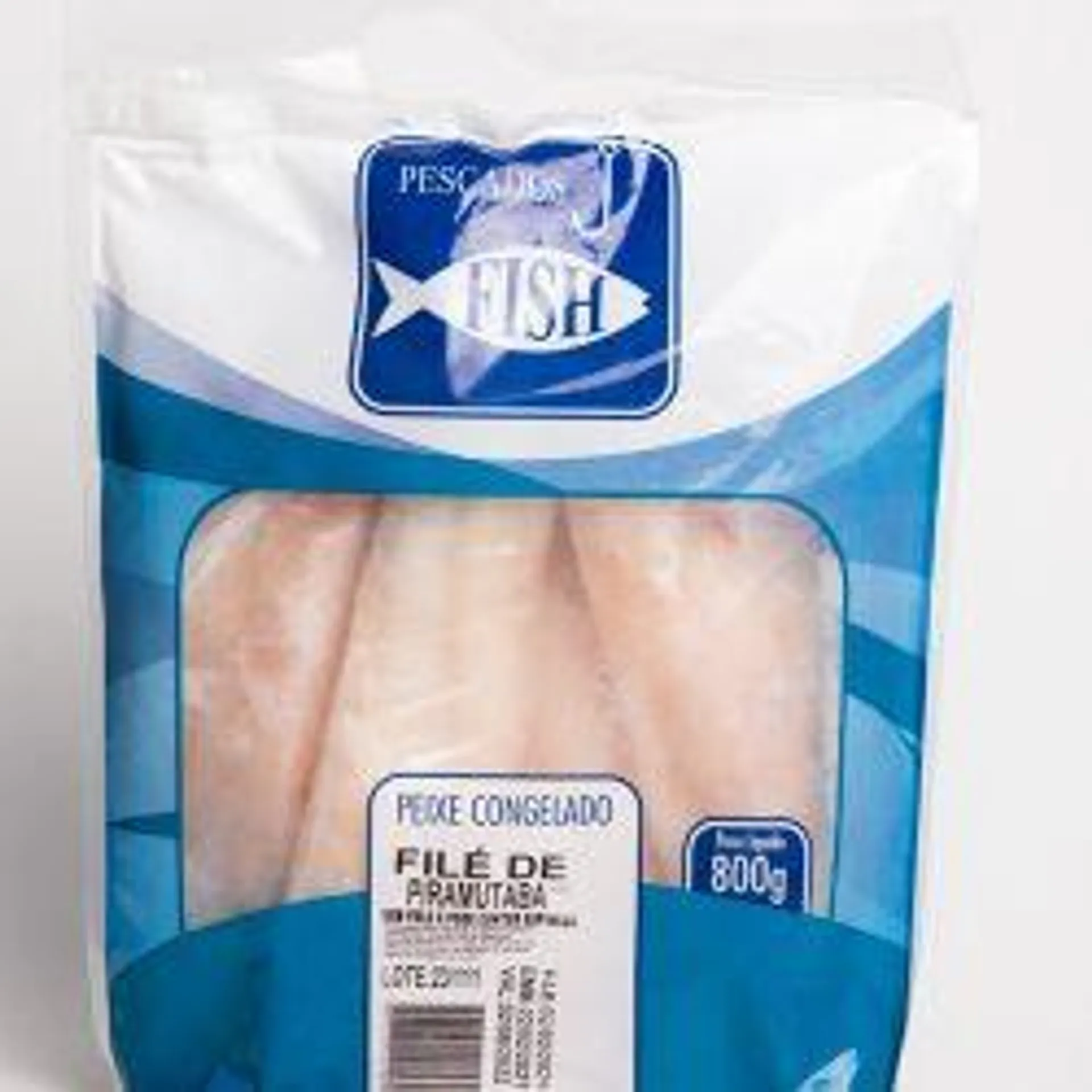 File Peixe Piramutaba Fish Pct 800g