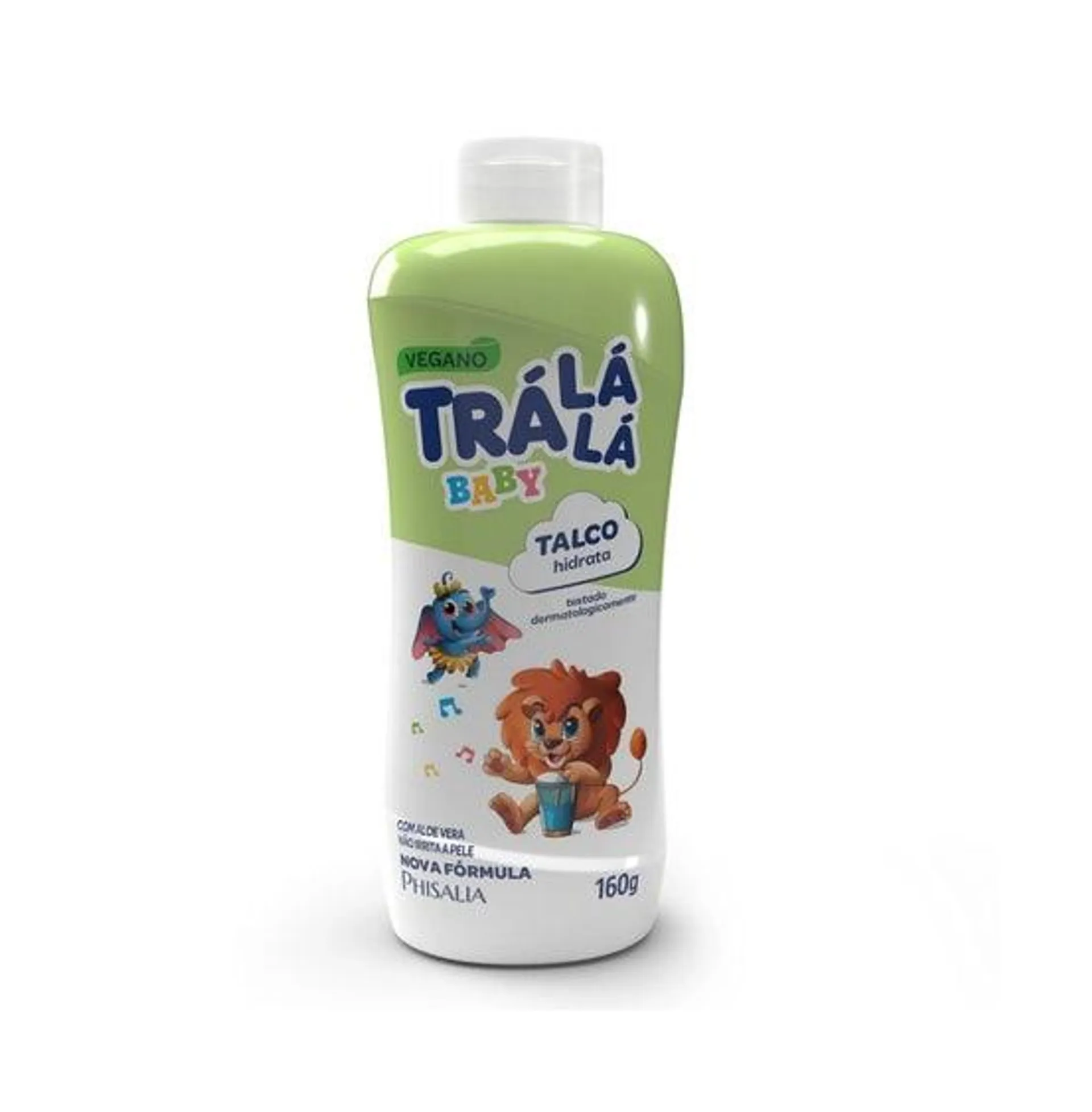 Talco Infantil Trá Lá Lá Baby Hidrata 160gr