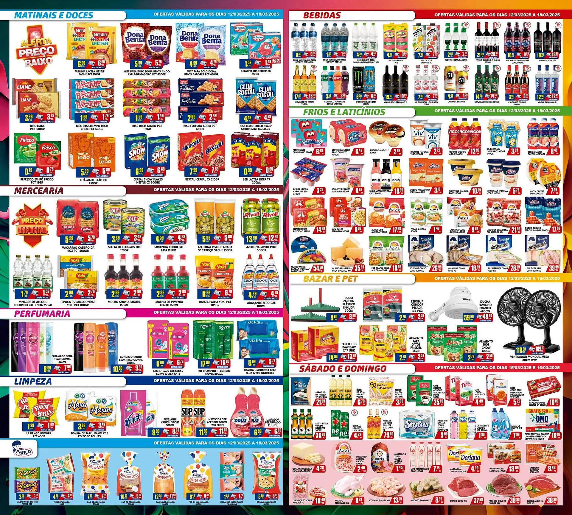 Encarte de Catálogo Higa's Supermercado 12 de março até 18 de março 2025 - Pagina 2