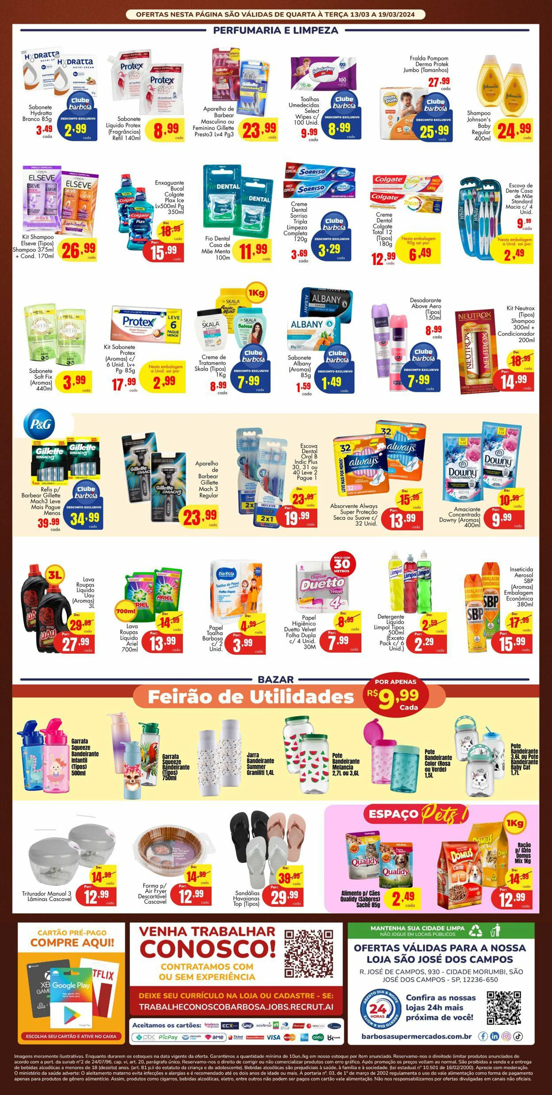 Encarte de Barbosa Supermercados 13 de março até 19 de março 2024 - Pagina 4