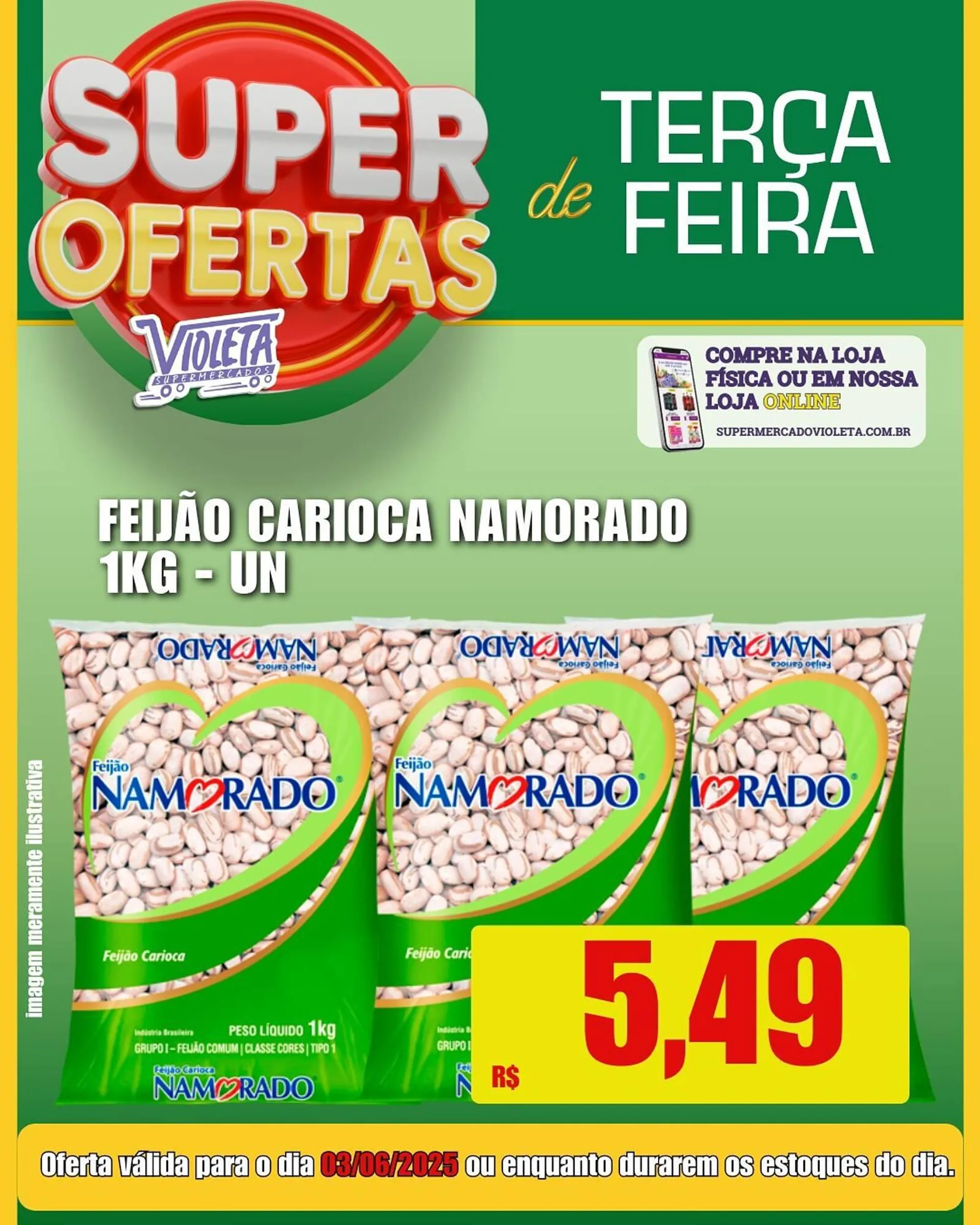 Encarte de Catálogo Violeta Supermercados 2 de junho até 3 de junho 2025 - Pagina 2