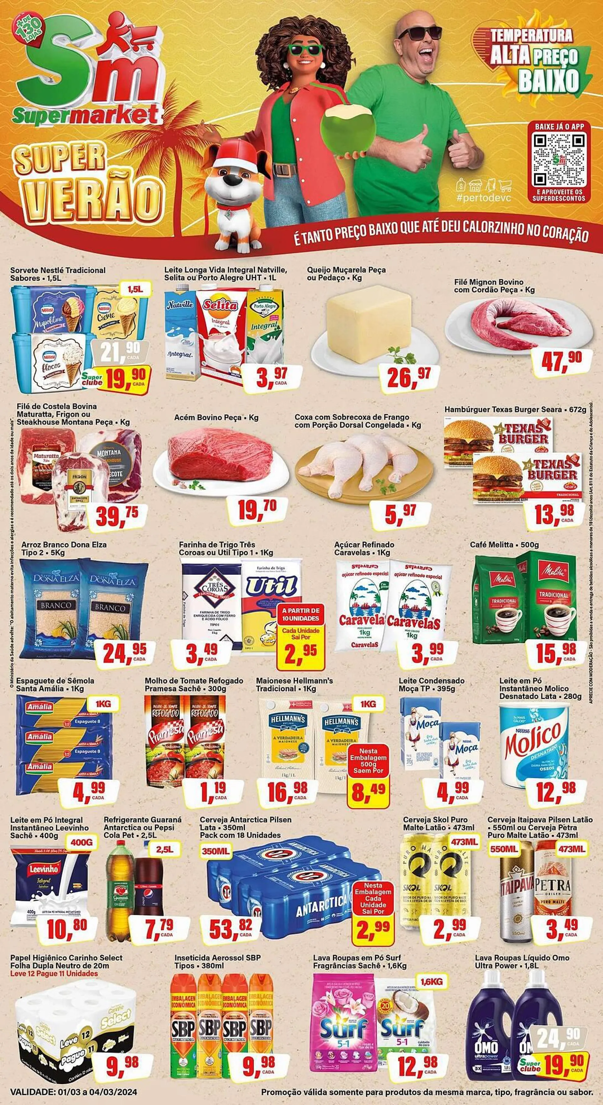 Encarte de Catálogo Rede Supermarket 1 de março até 4 de março 2024 - Pagina 
