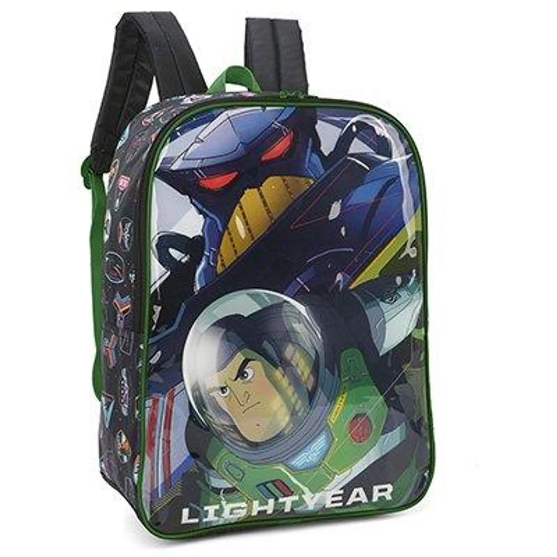 Mochila Infantil Disney Buzz Lightyear - Toy Story em Poliéster Luxcel - PT 1 UN