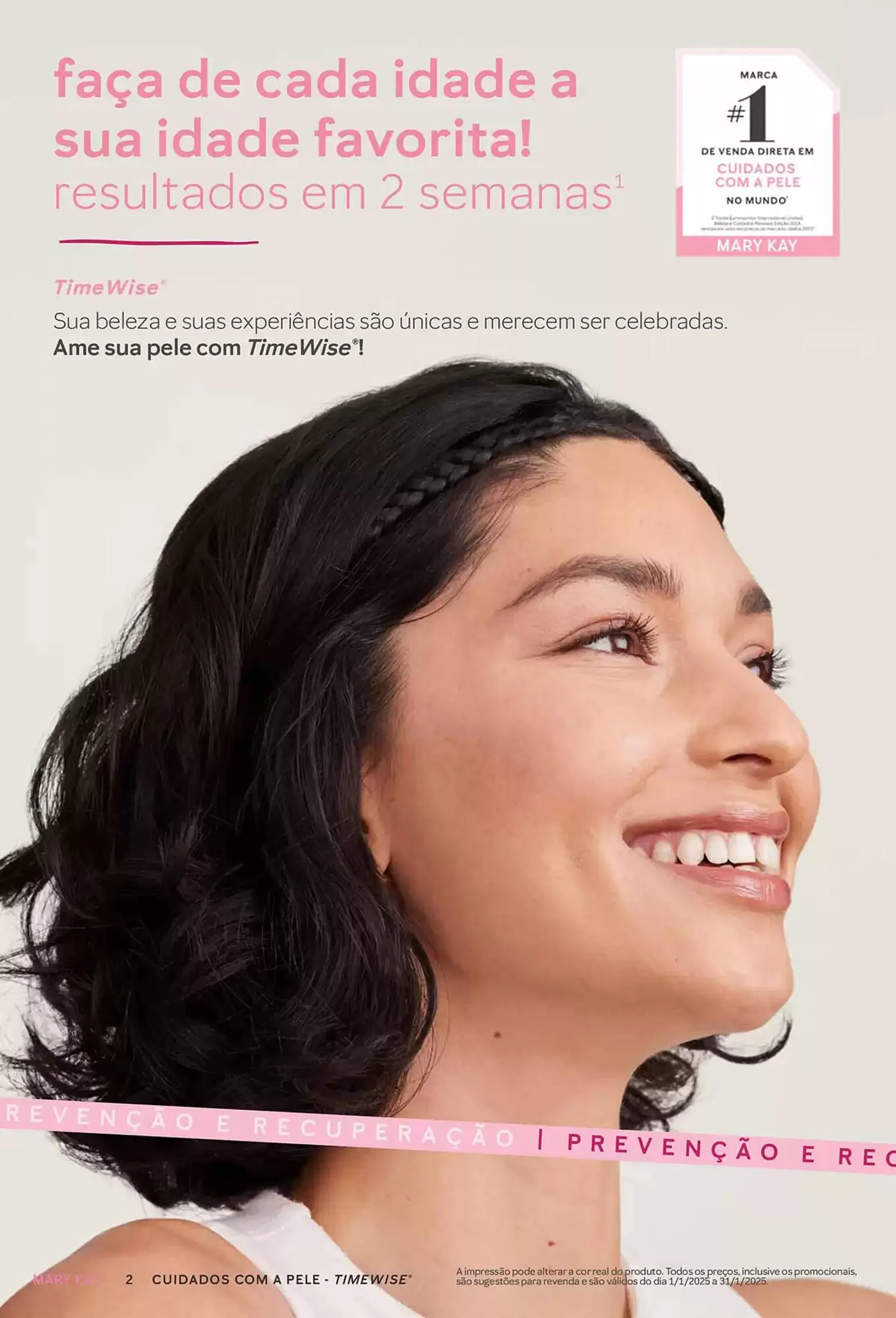 Encarte de Catálogo Mary Kay 3 de janeiro até 3 de julho 2025 - Pagina 2