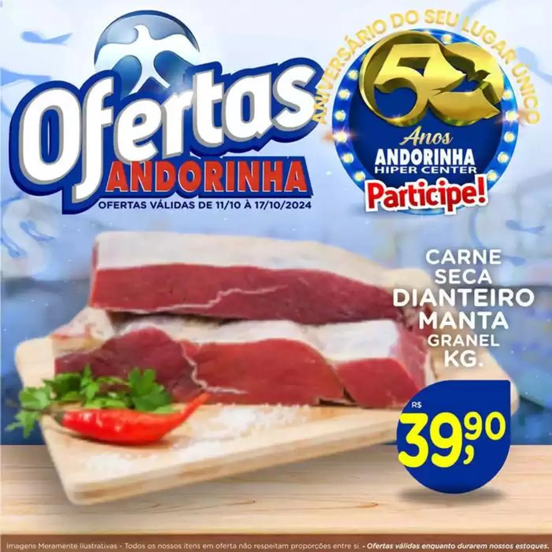 Encarte de Andorinha Hipermercado OFERTAS 14 de outubro até 17 de outubro 2024 - Pagina 40