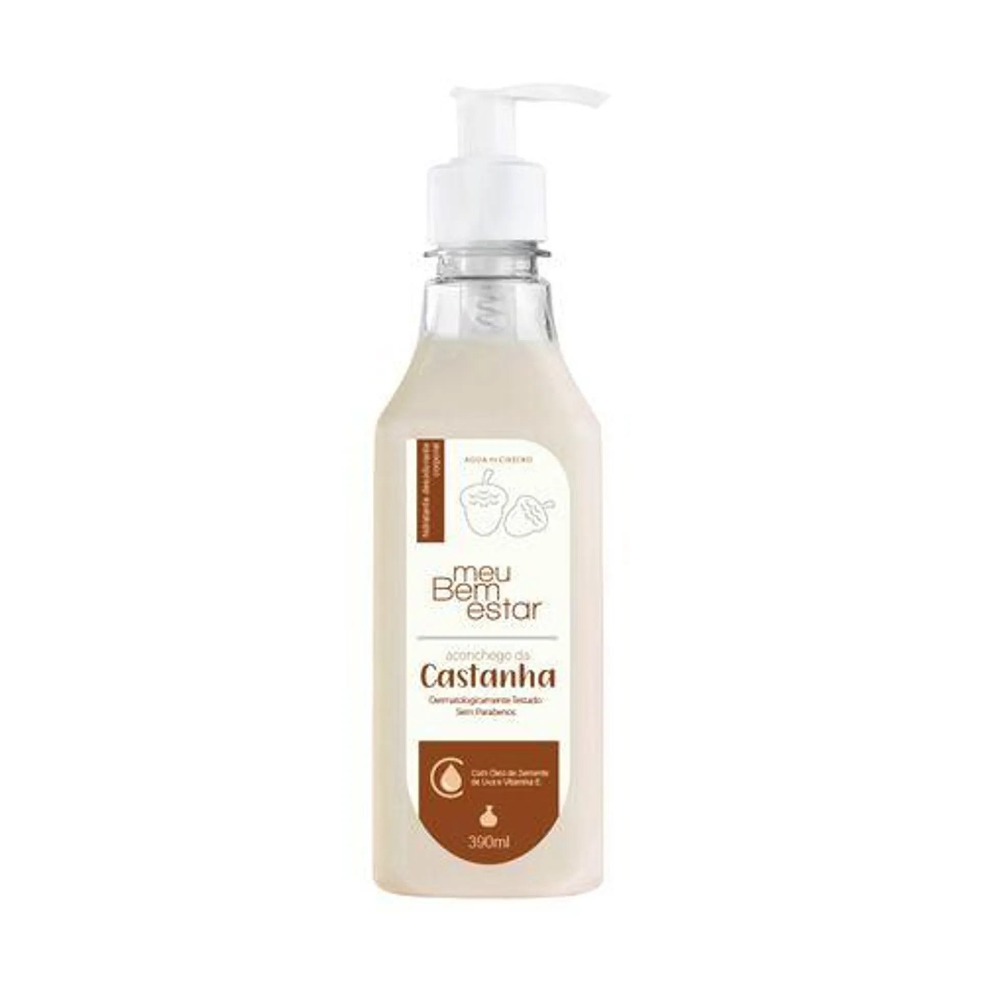 Body Lotion Meu bem estar aconchego da castanha 390ml