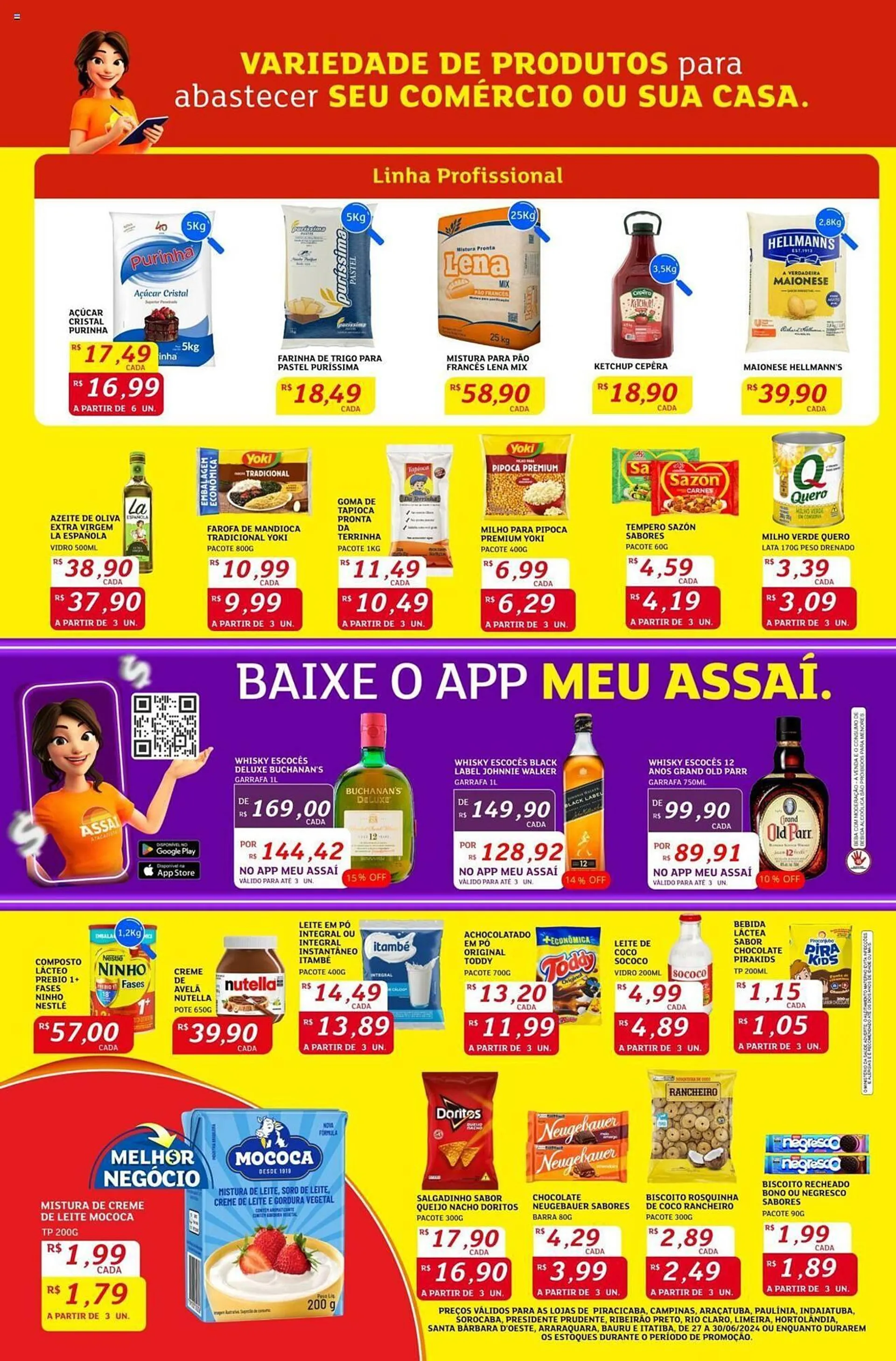 Encarte de Catálogo Assaí Atacadista 27 de junho até 30 de junho 2024 - Pagina 2