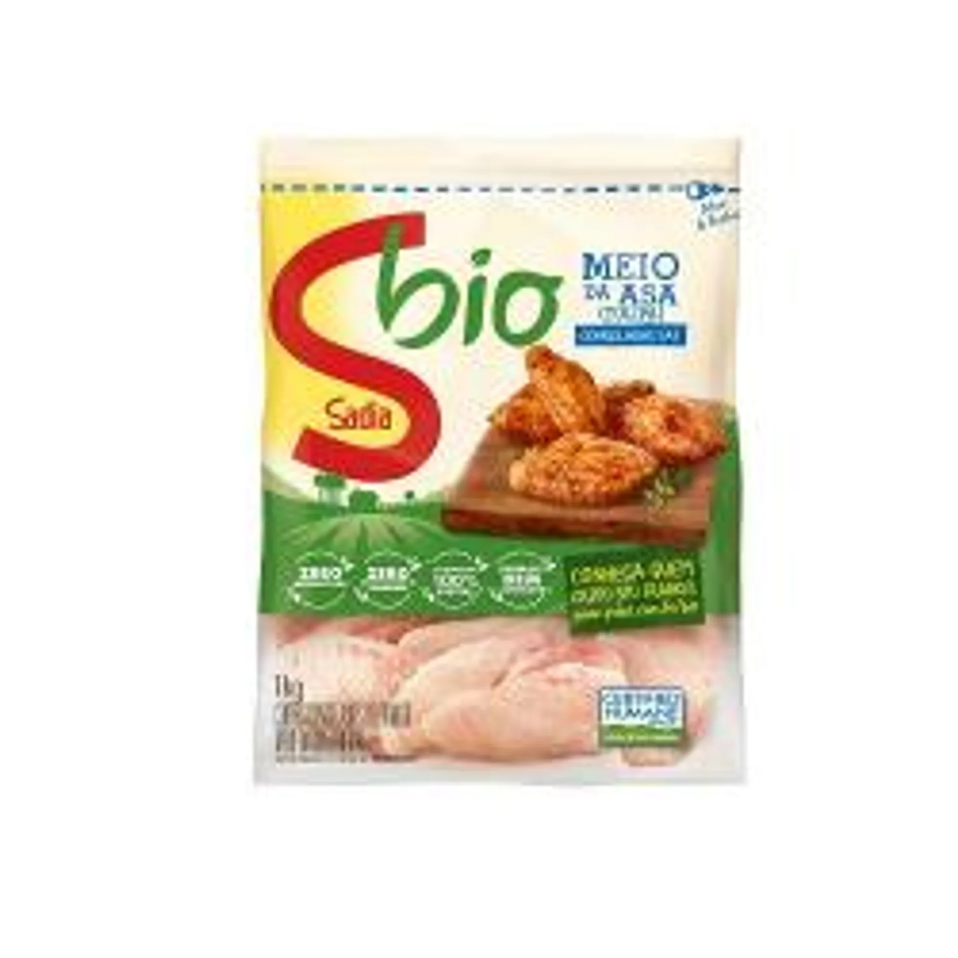 Meio Da Asa Sadia Bio 1kg