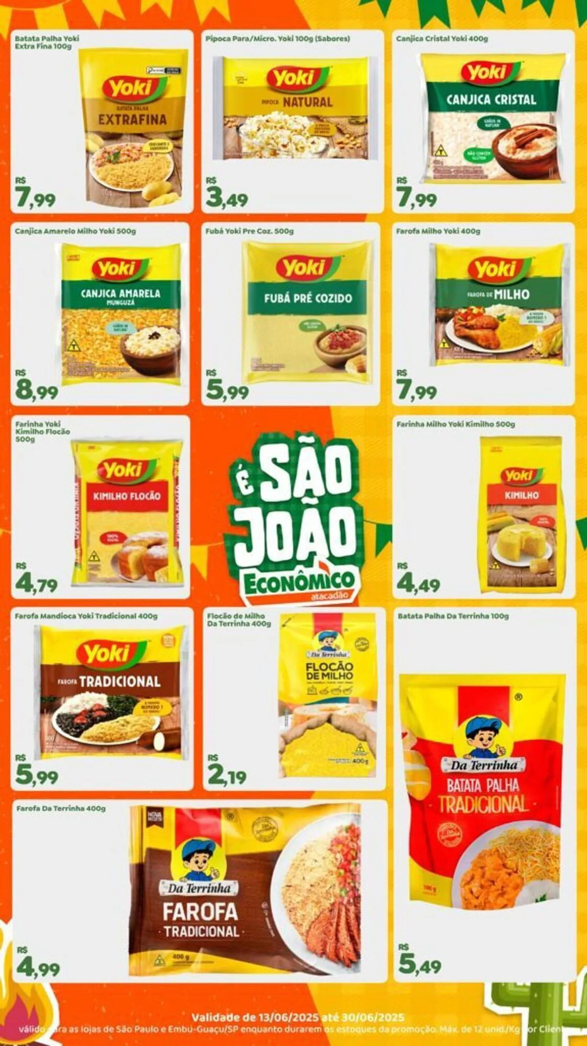 Encarte de Catálogo Econômico Atacadão 13 de junho até 30 de junho 2025 - Pagina 2