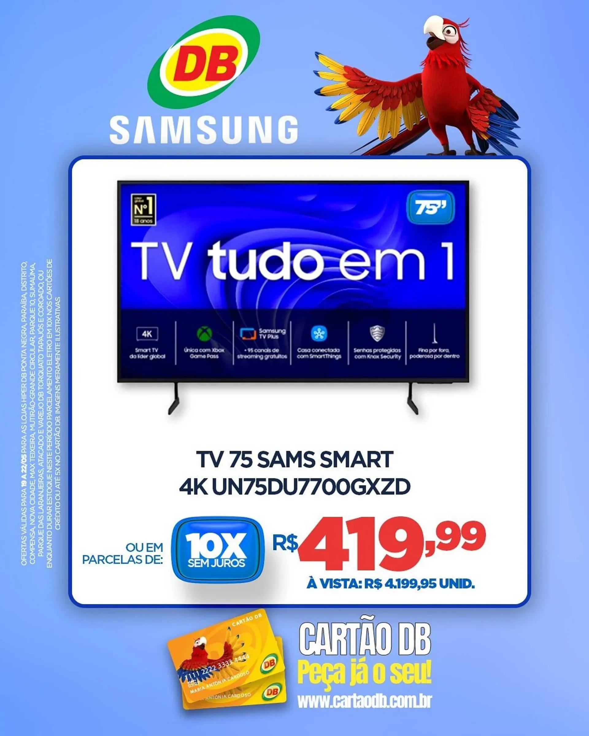 Encarte de Catálogo DB Supermercados 19 de maio até 22 de maio 2025 - Pagina 2
