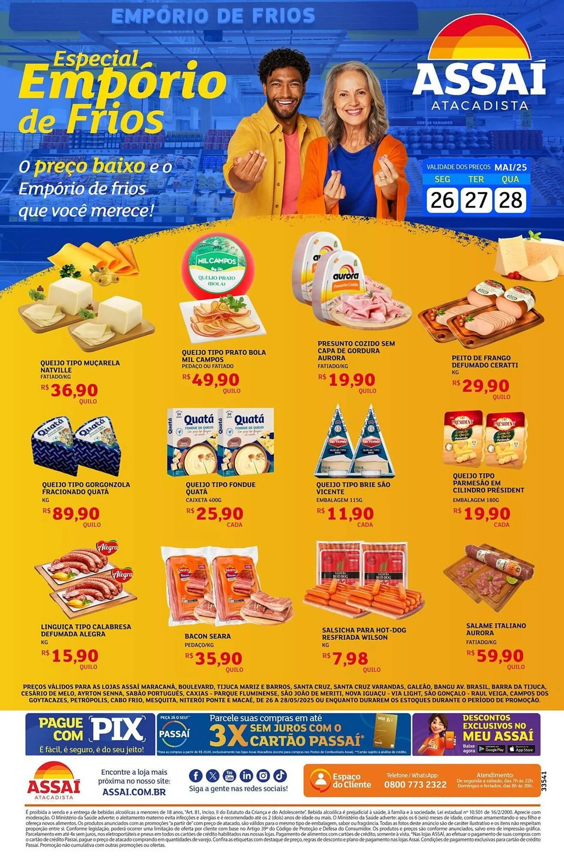 Encarte de Catálogo Assaí Atacadista 27 de maio até 28 de maio 2025 - Pagina 1