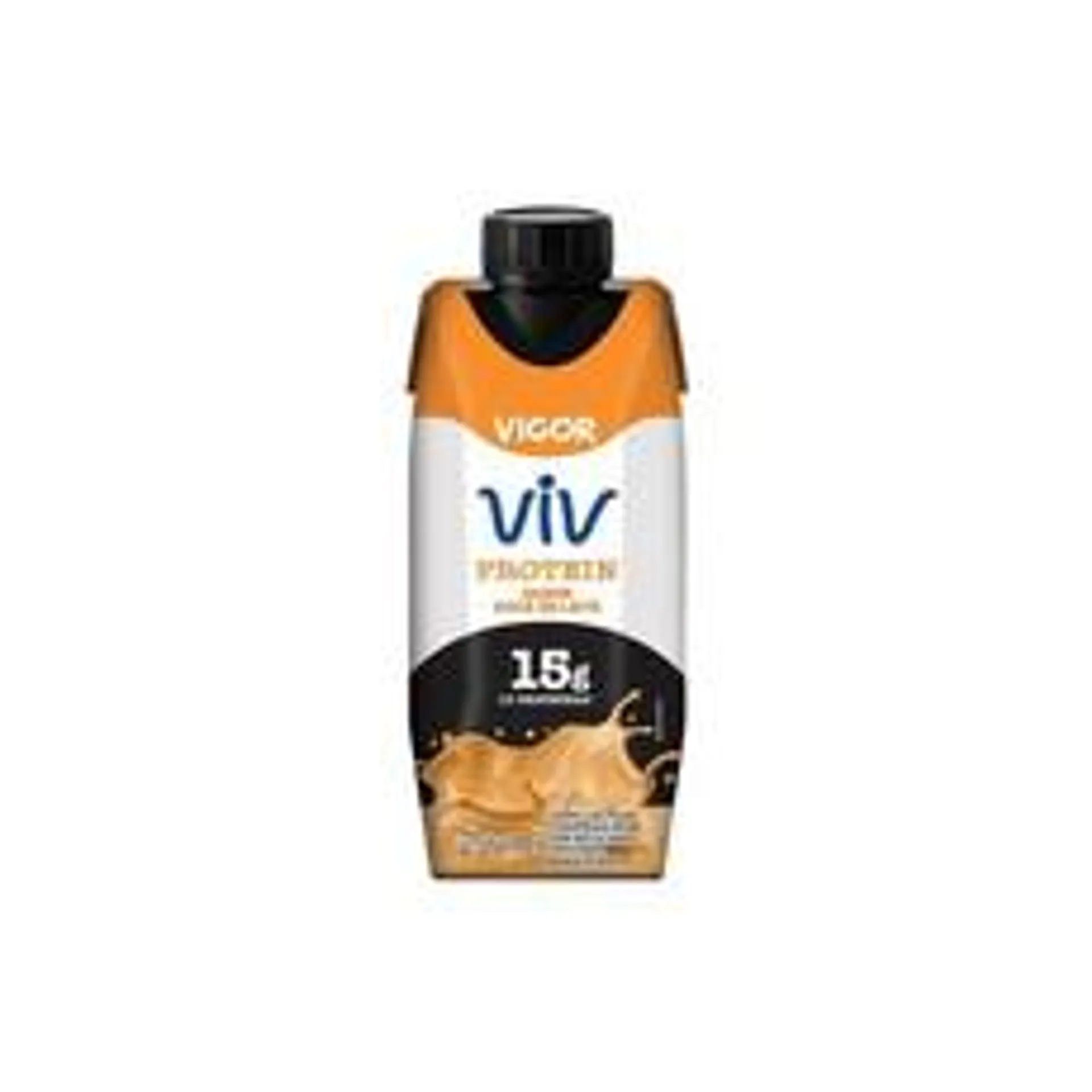 Bebida Láctea UHT Viv Protein VIGOR Doce de Leite 0 Lactose 250ml