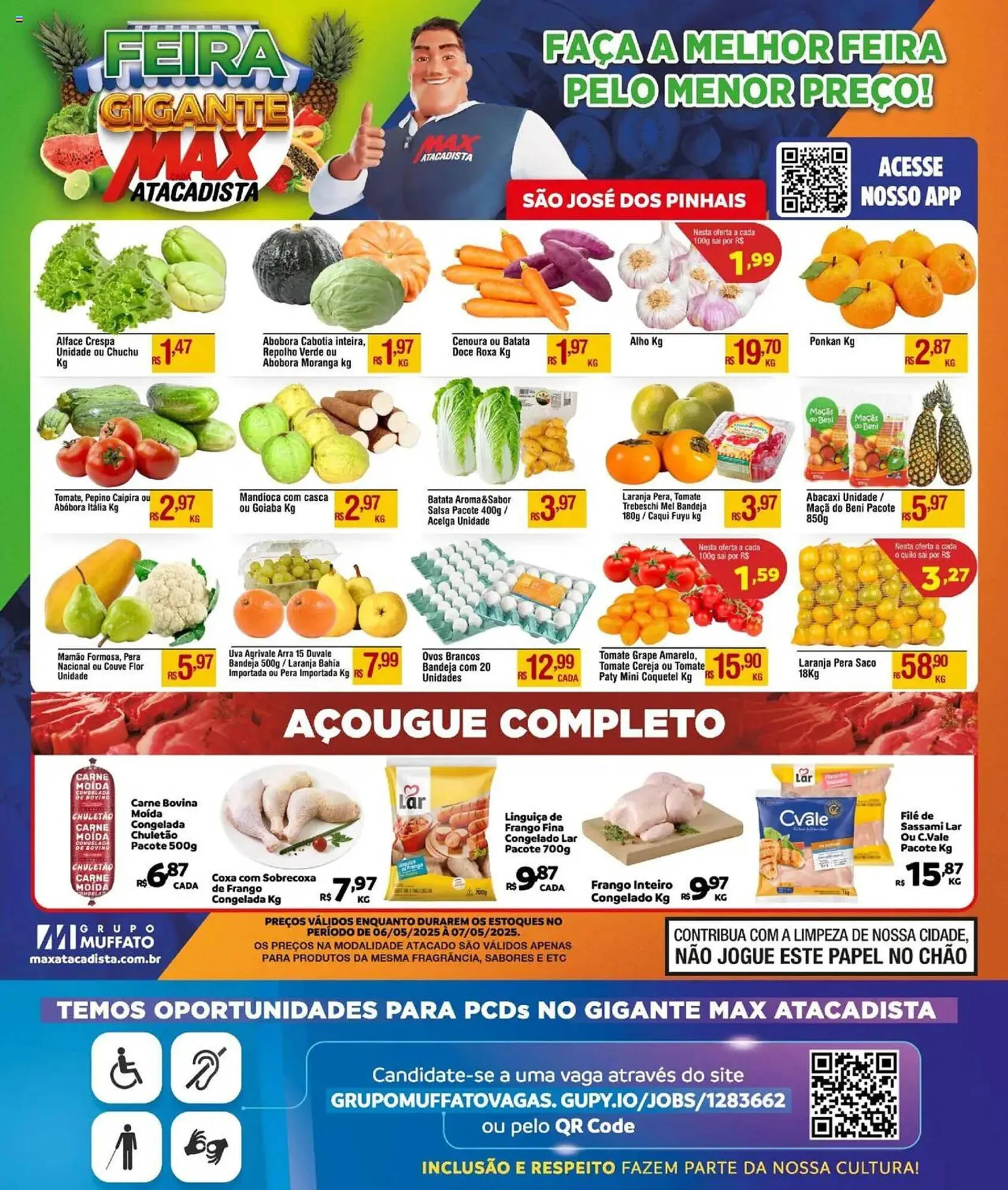 Encarte de Catálogo Max Atacadista 6 de maio até 7 de maio 2025 - Pagina 1