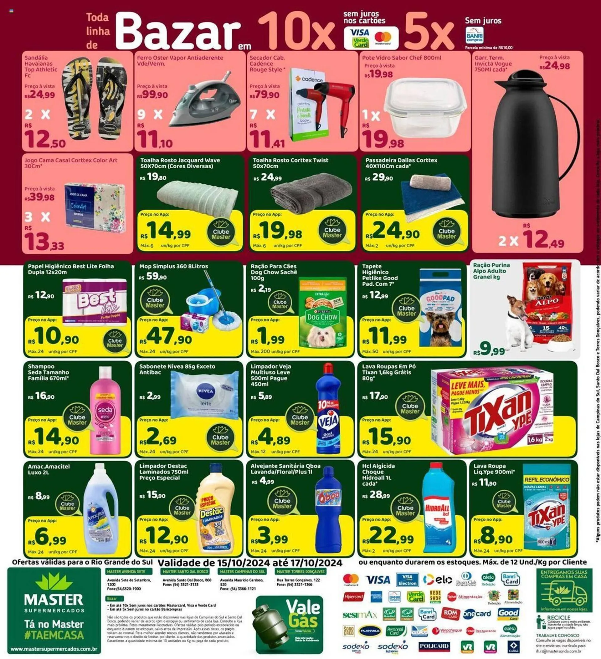 Encarte de Catálogo Master Supermercados 16 de outubro até 17 de outubro 2024 - Pagina 4