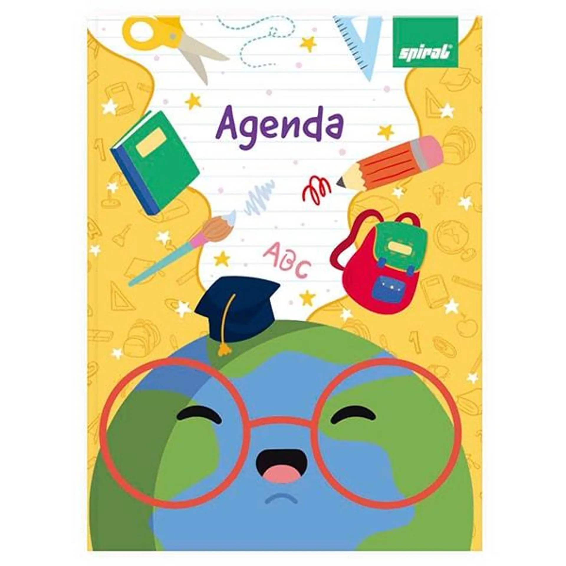 Agenda escolar permanente, Spiral, 114 folhas, 2511413, Spiral PT - PT 1 UN