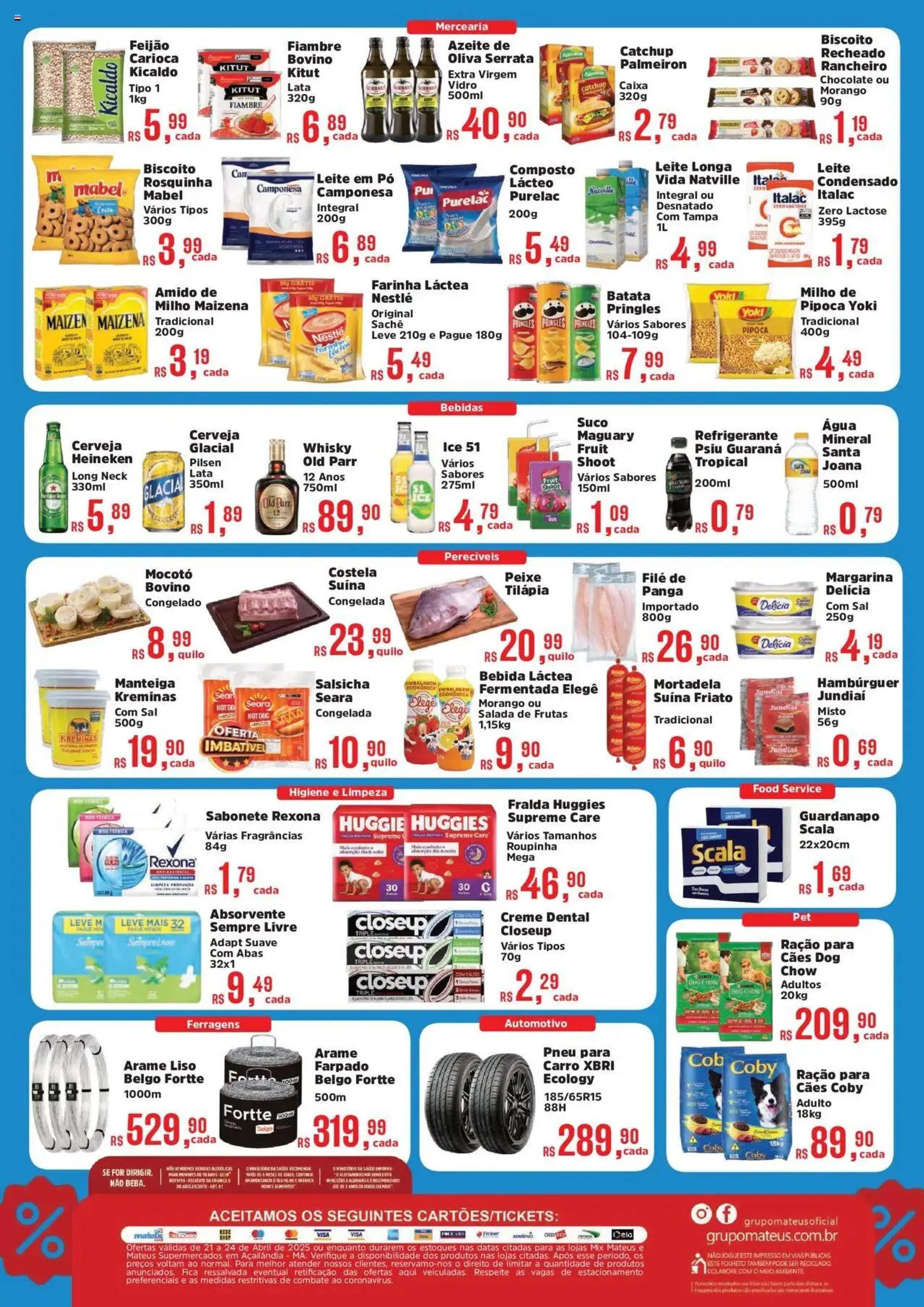 Encarte de Mateus - Ofertas Precinho Mateus 21 de abril até 24 de abril 2025 - Pagina 2