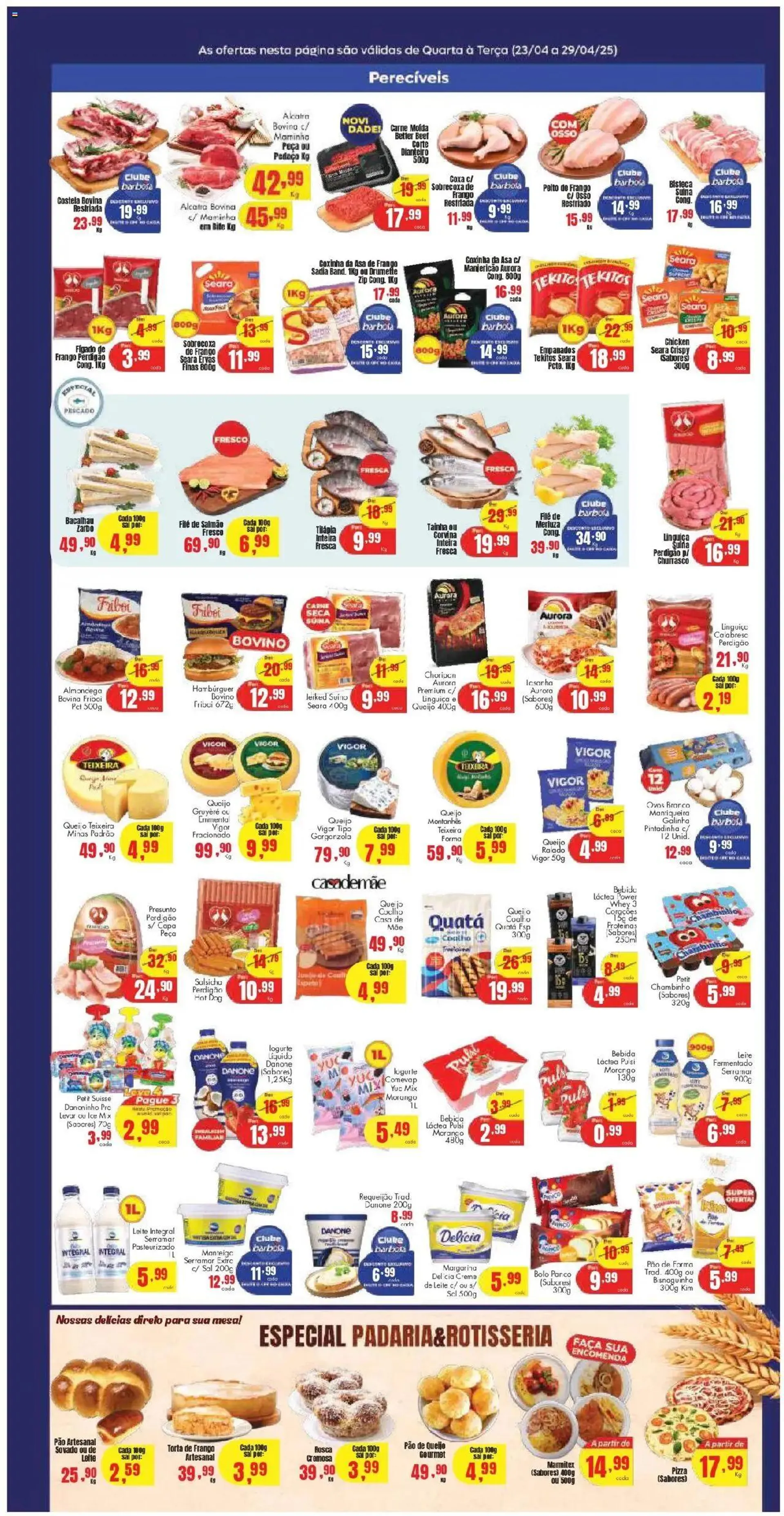 Encarte de Barbosa Supermercados - Ofertas Loja São José Alto da Ponte 23 de abril até 29 de abril 2025 - Pagina 2
