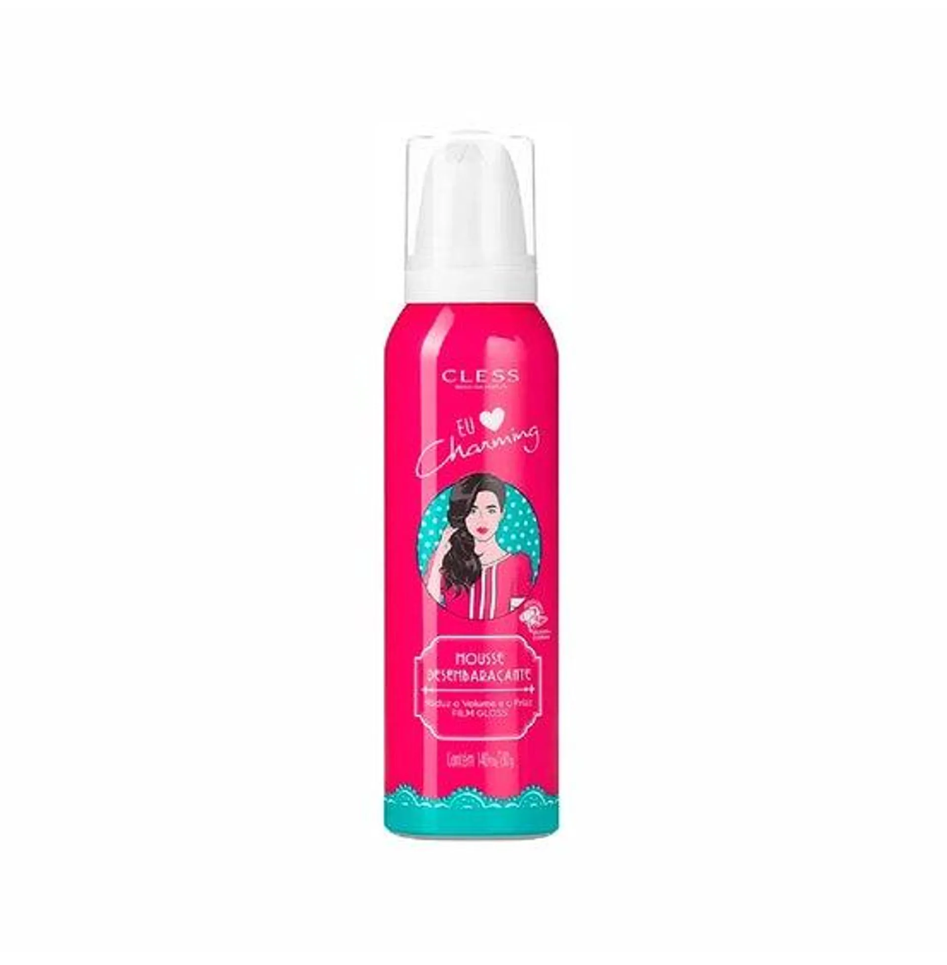 Mousse Fixadora Charming Gloss 140Ml