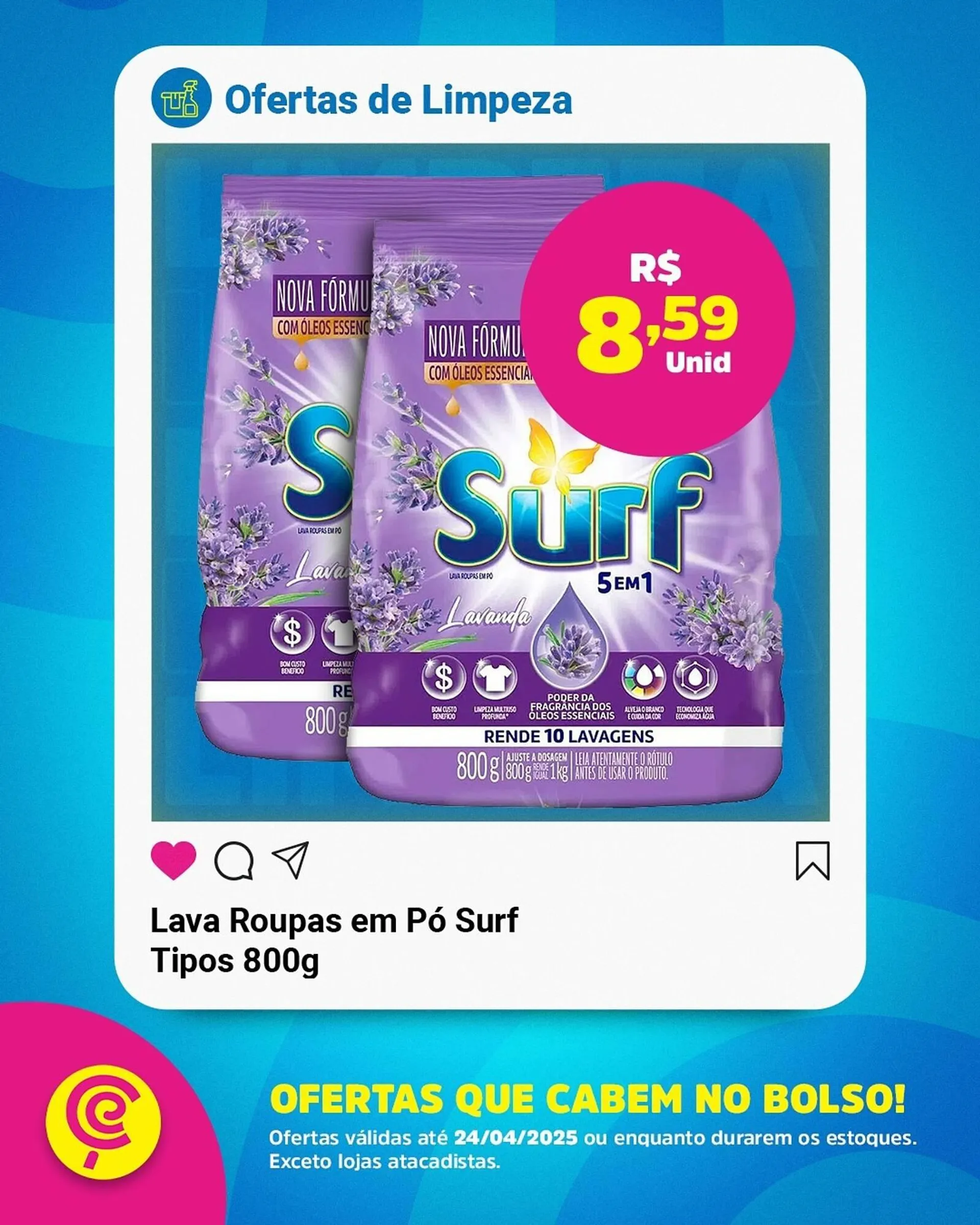 Encarte de Catálogo Comercial Esperança 21 de abril até 24 de abril 2025 - Pagina 5