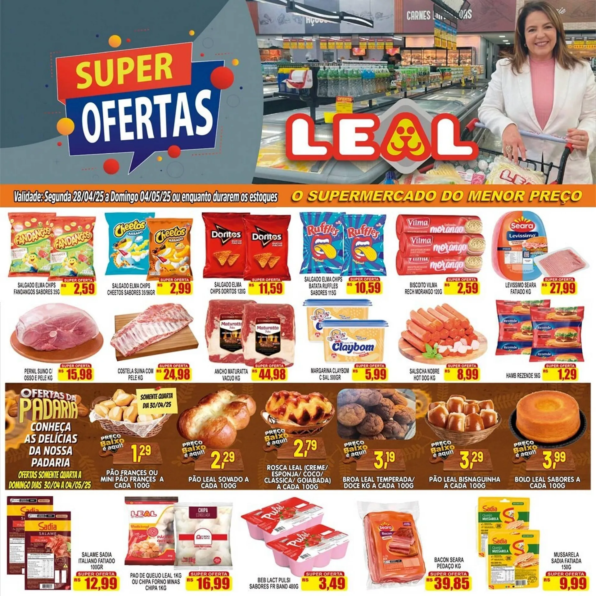 Encarte de Catálogo Supermercado leal 28 de abril até 4 de maio 2025 - Pagina 3