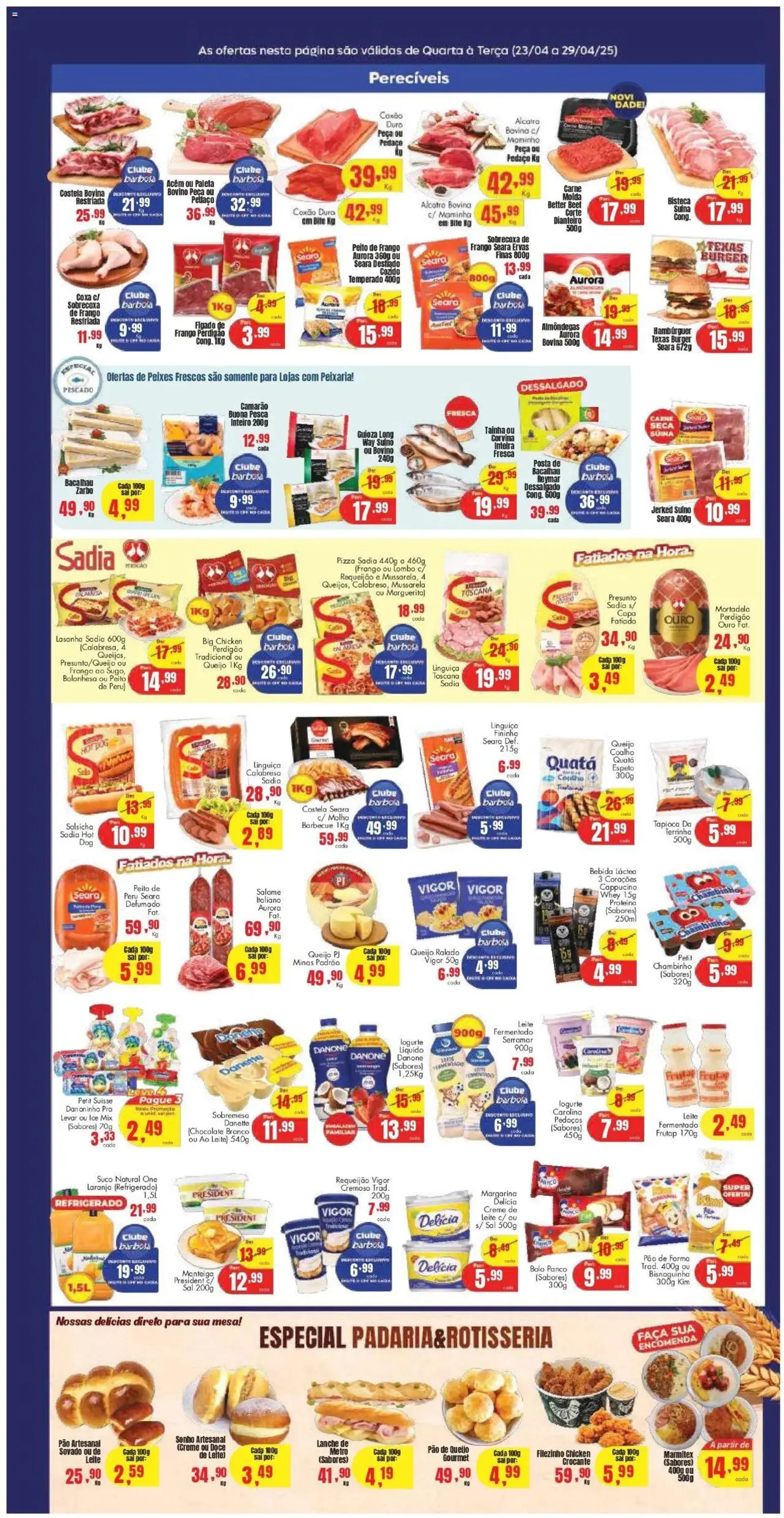 Encarte de Barbosa Supermercados - Ofertas da semana 23 de abril até 29 de abril 2025 - Pagina 2