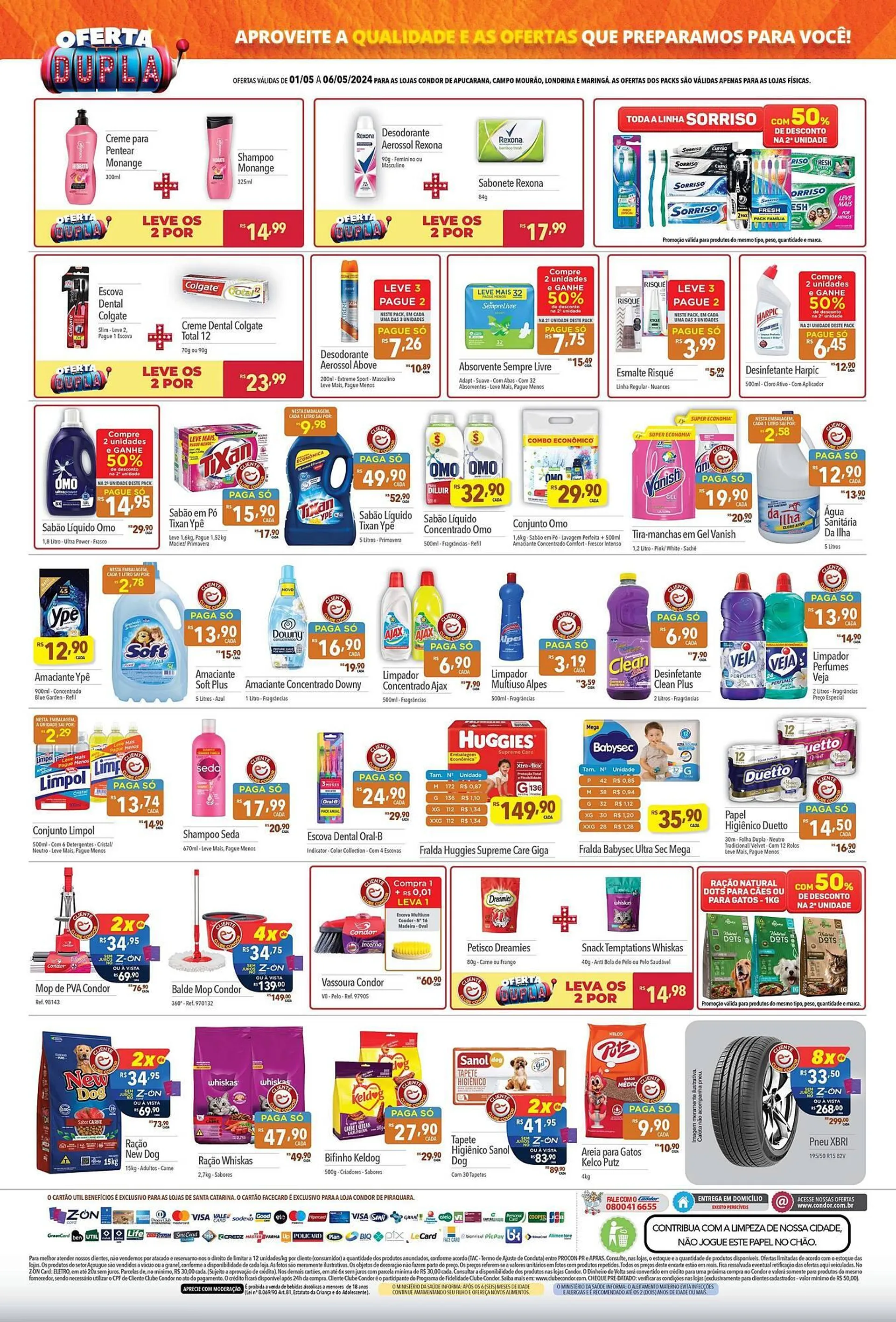 Encarte de Catálogo Supermercados Condor 1 de maio até 8 de maio 2024 - Pagina 4