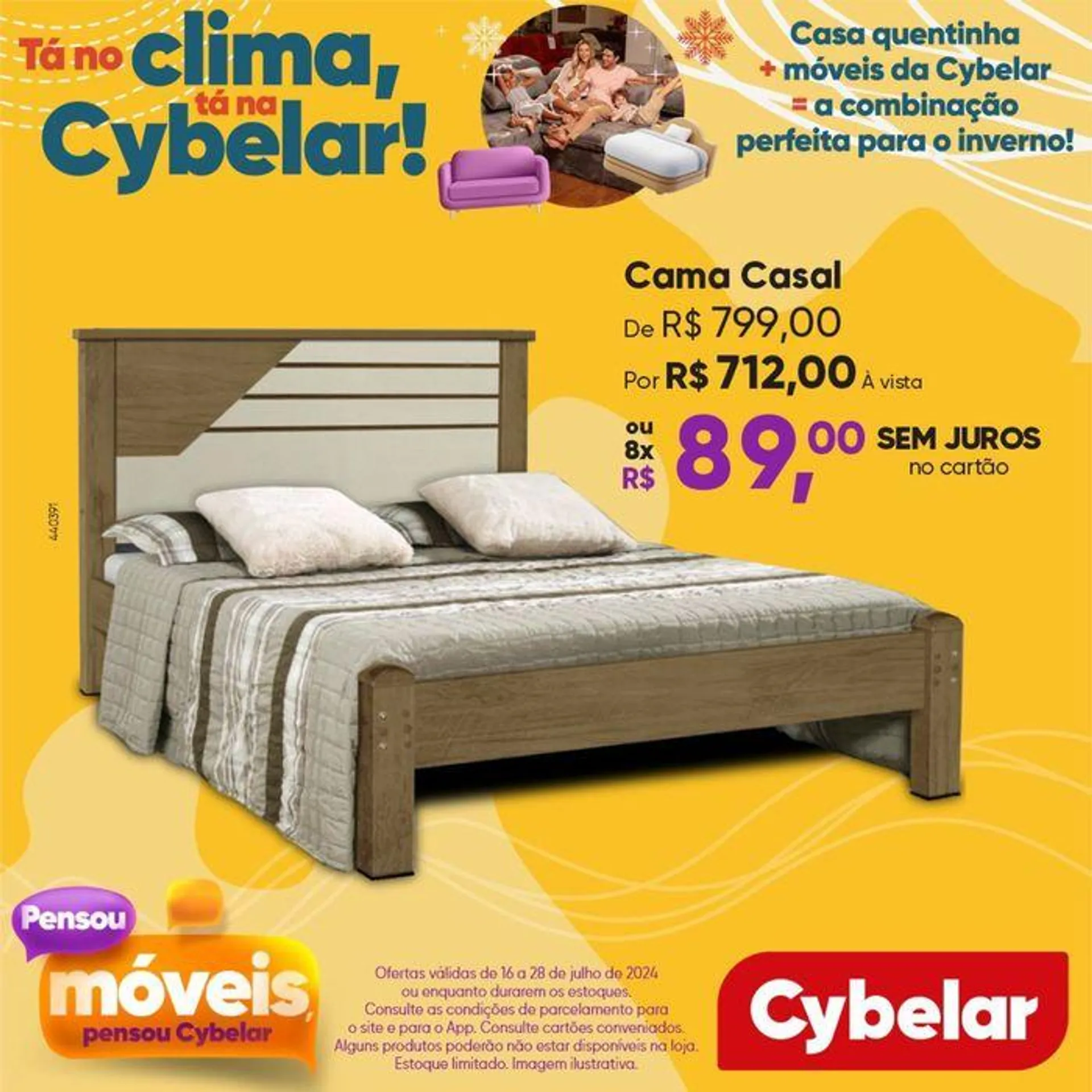 Encarte de Oferta Cybelar 24 de julho até 28 de julho 2024 - Pagina 1