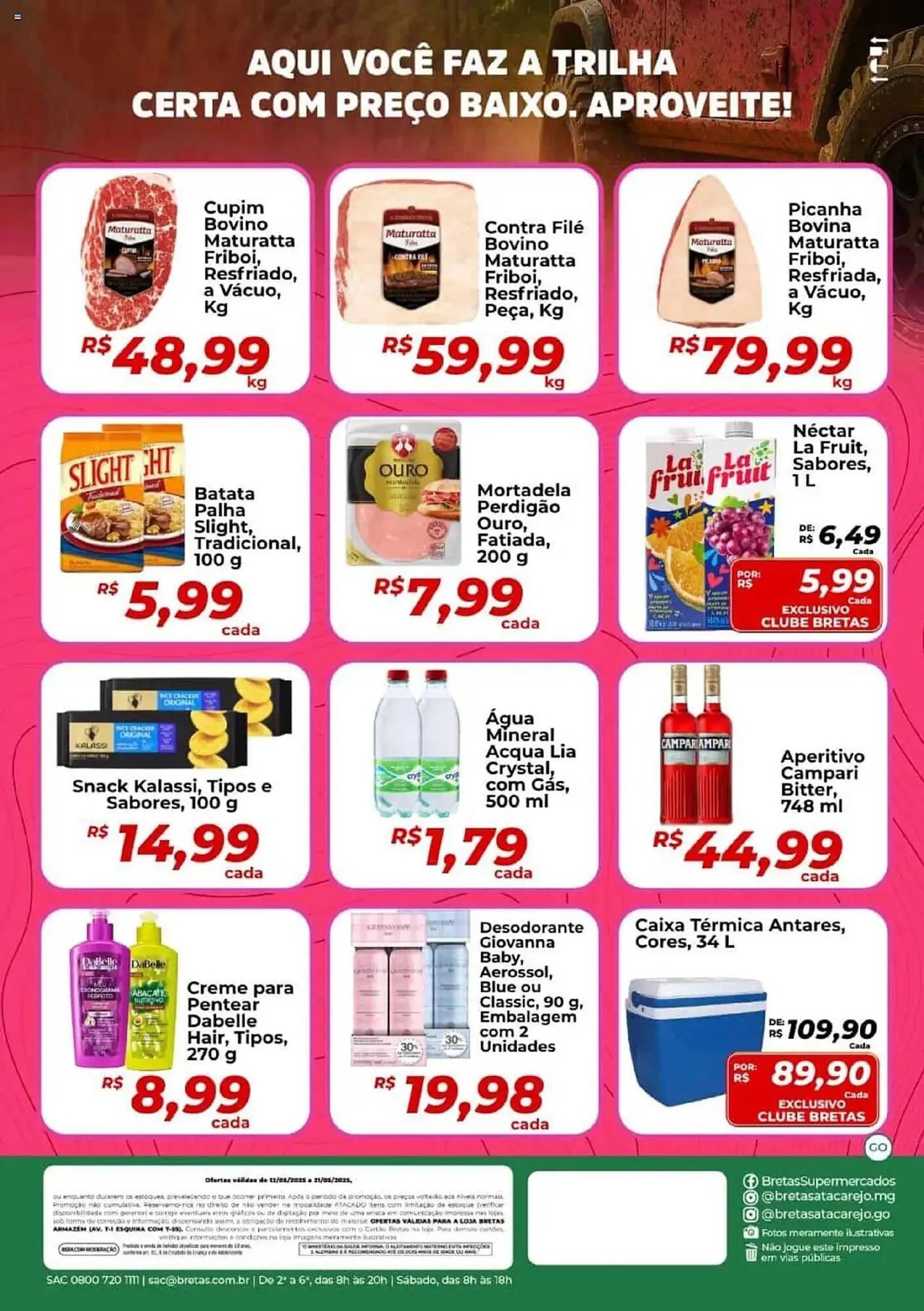 Encarte de Catálogo Supermercados Bretas 12 de maio até 22 de maio 2025 - Pagina 2
