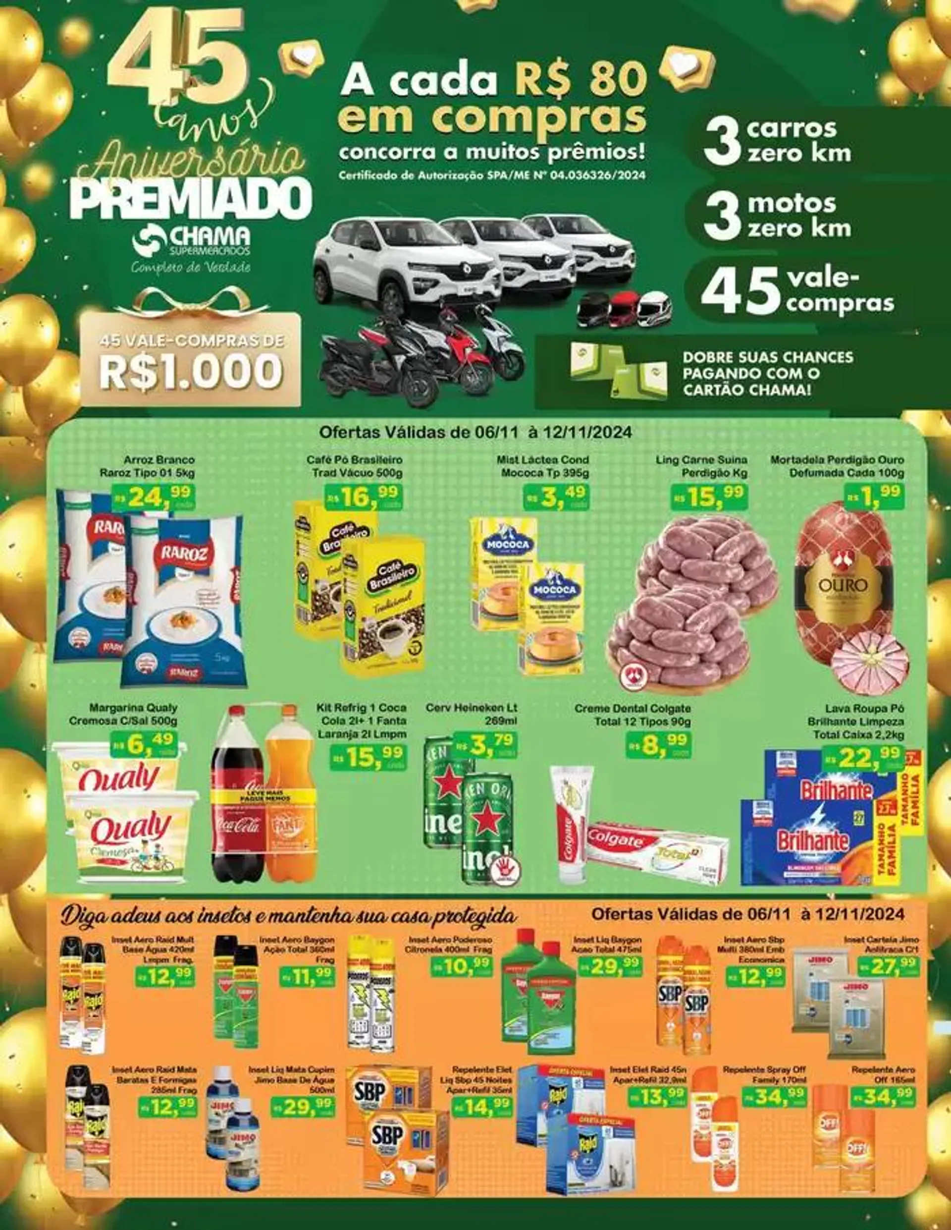 Tabloide de Ofertas Supermercado Chama - 1