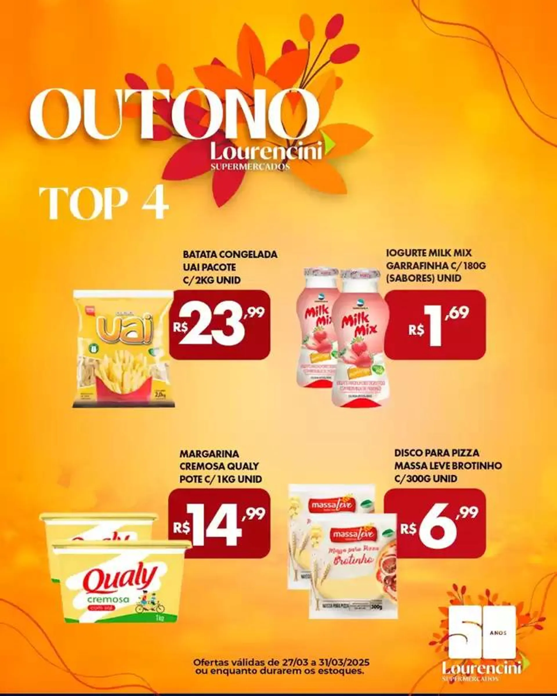 Encarte de Encarte Lourencini Supermercados 27 de março até 31 de março 2025 - Pagina 3