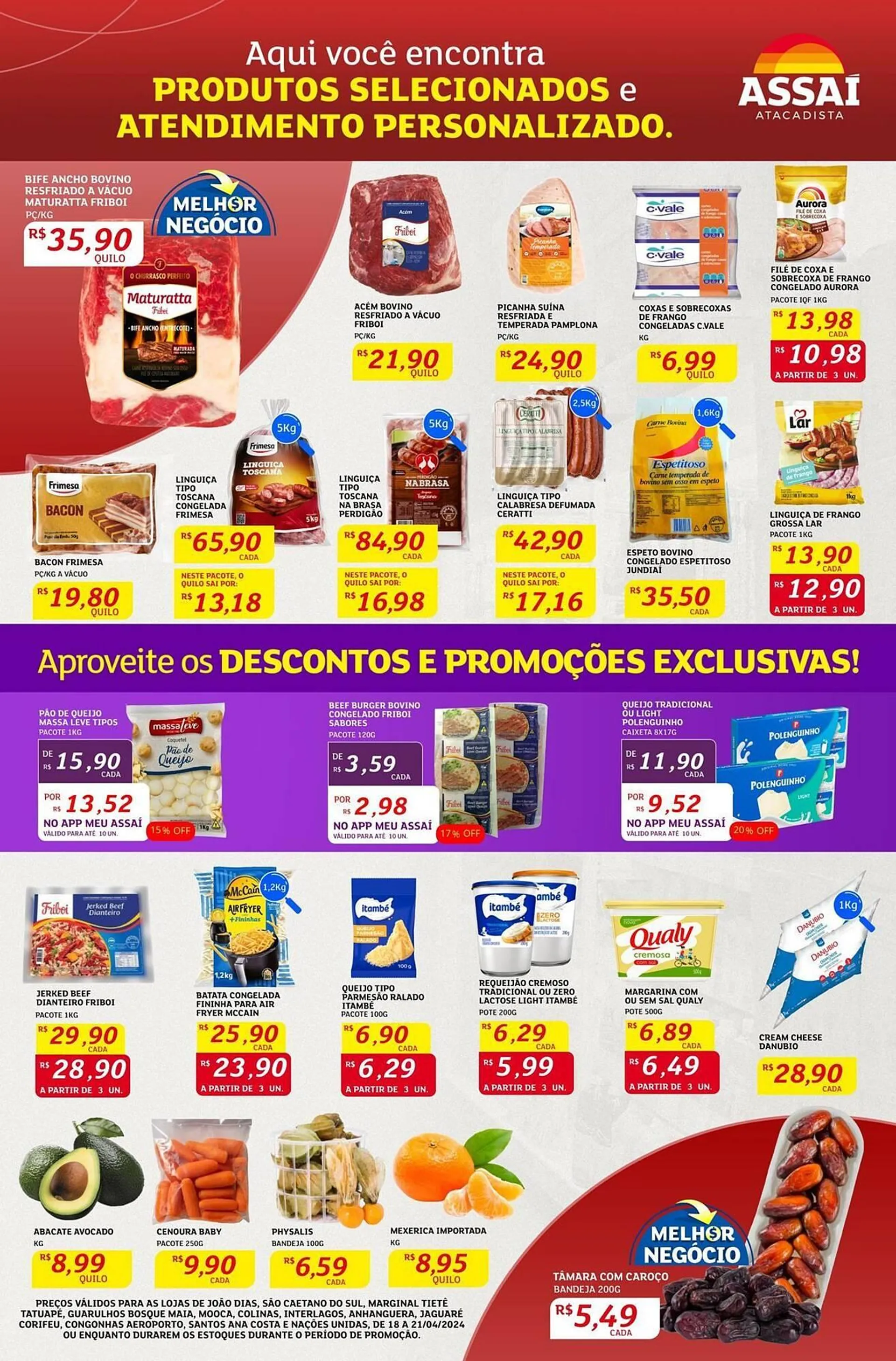 Encarte de Catálogo Assaí Atacadista 20 de abril até 20 de abril 2024 - Pagina 3